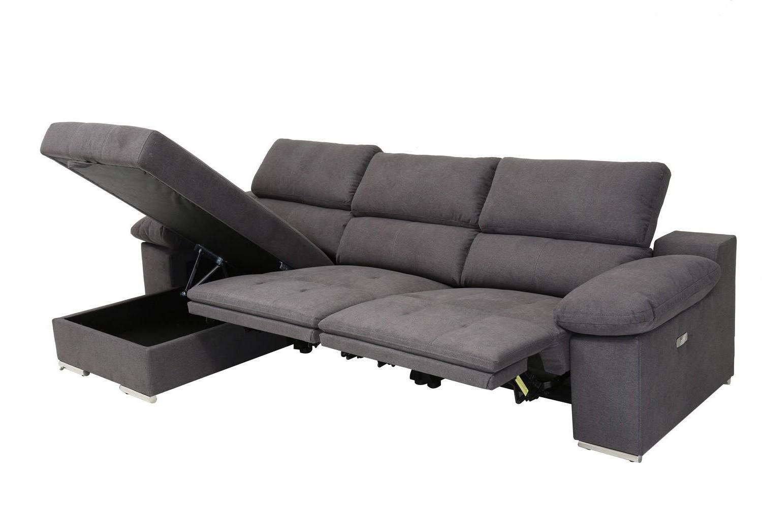 

    
Grey Chanille Power Reclining LAF Sectional Contemporary Global United 7306

