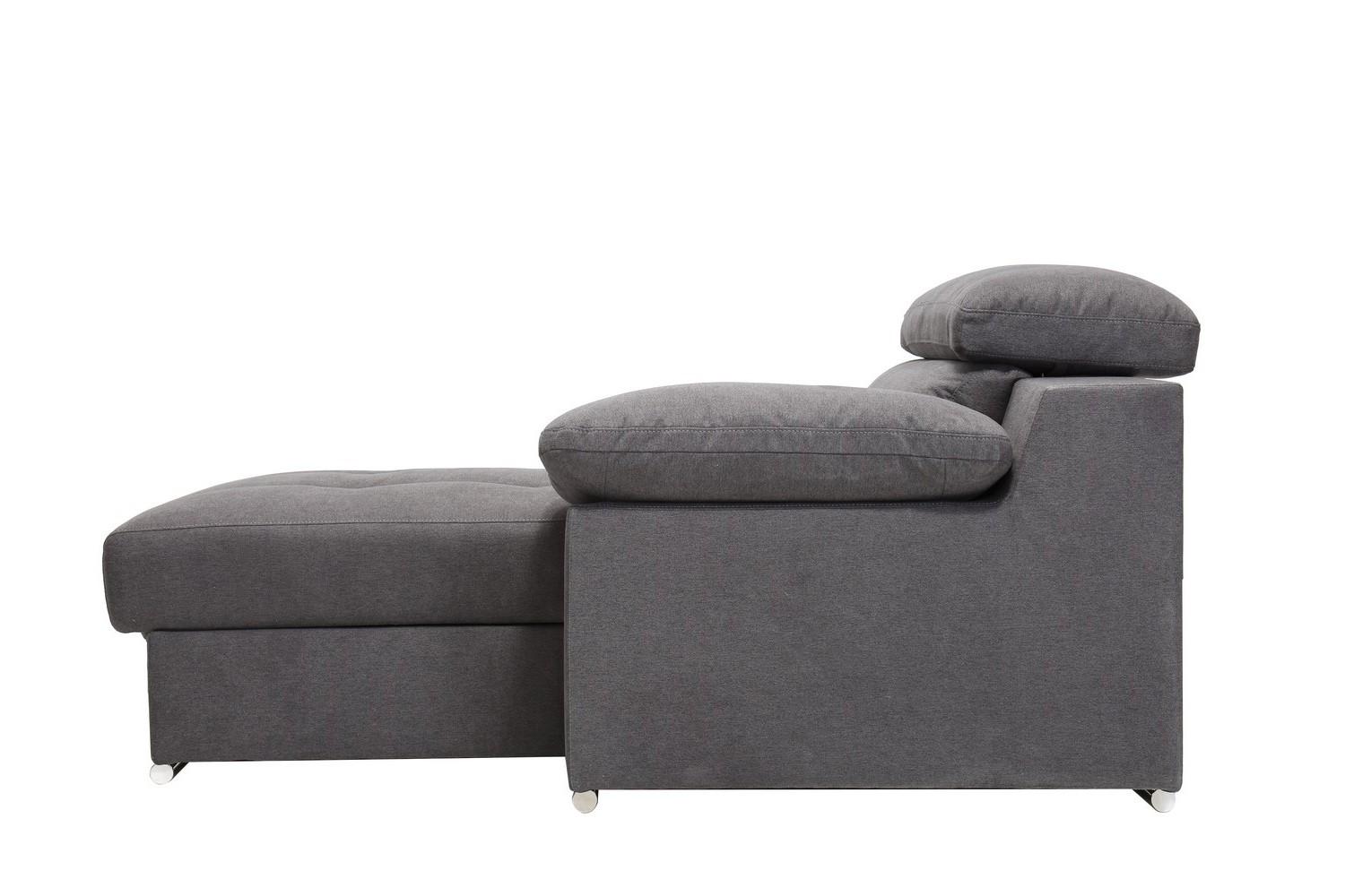 

        
Global United 7306 Reclining Sectional Gray Chenille 083398863327

