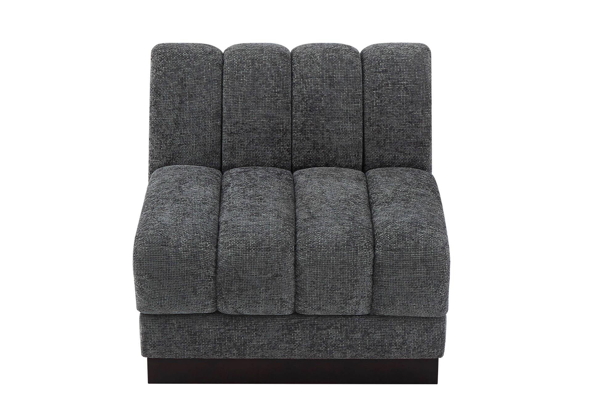 

    
Meridian Furniture QUINN 124Grey-Armless Armless Chair Gray 124Grey-Armless
