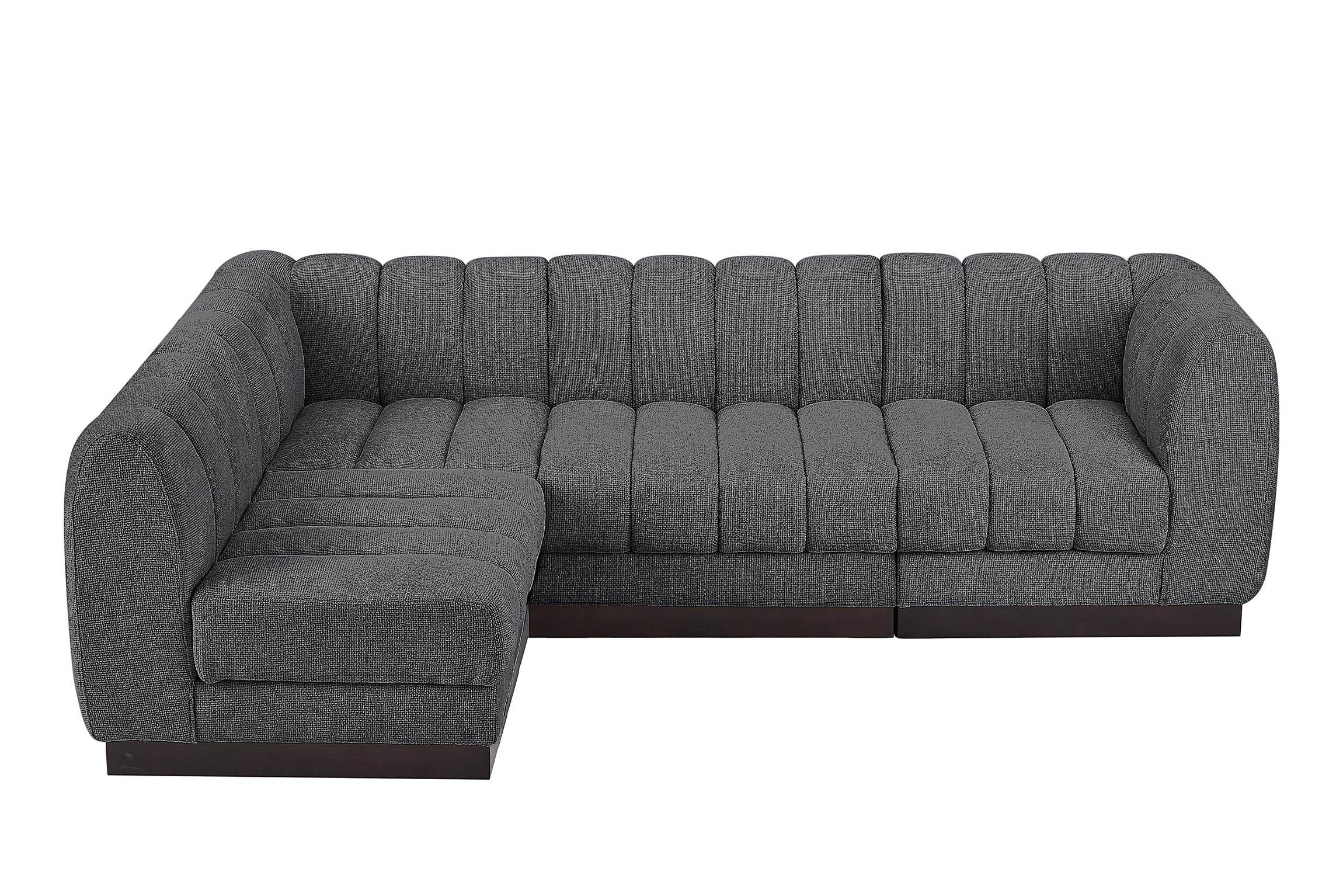 

    
Meridian Furniture QUINN 124Grey-Sec4A Modular Sectional Gray 124Grey-Sec4A
