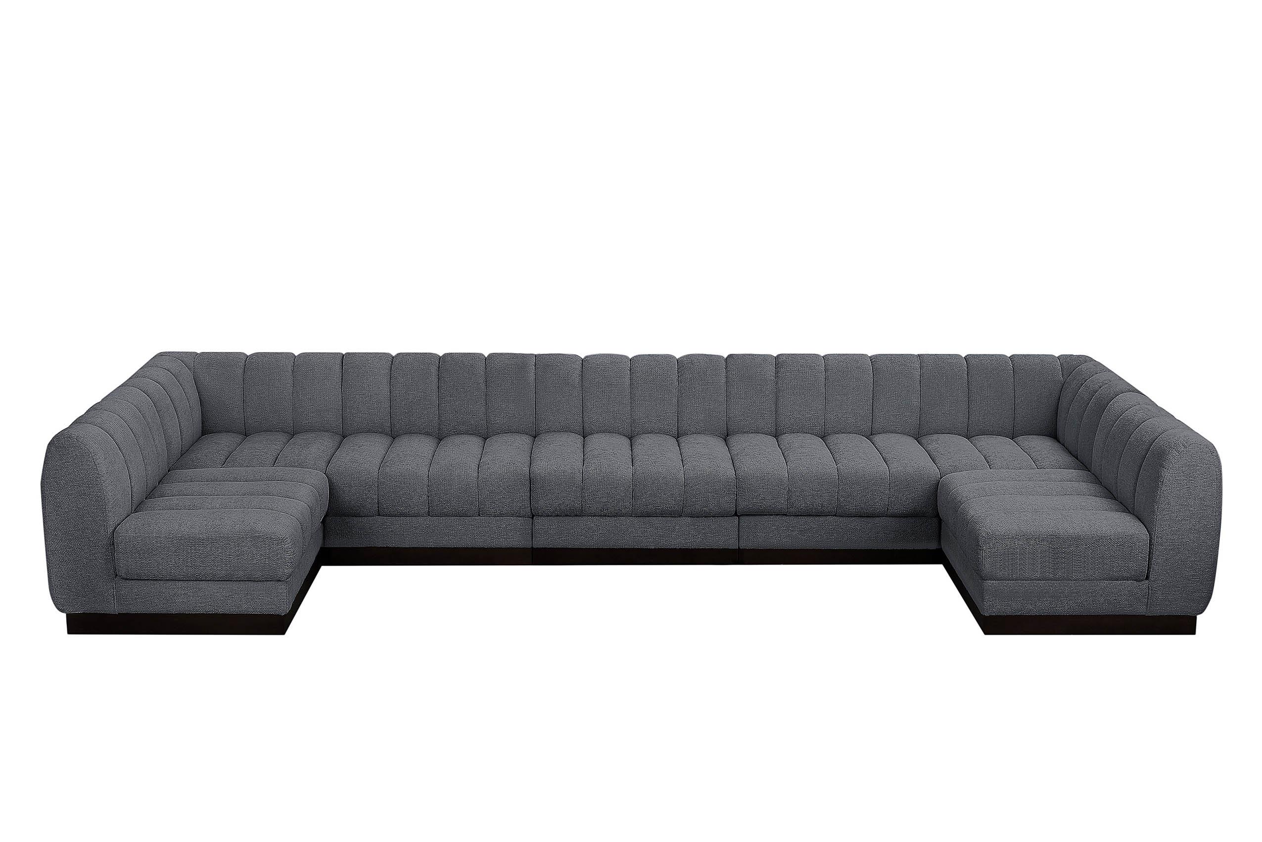 

    
Meridian Furniture QUINN 124Grey-Sec7A Modular Sectional Gray 124Grey-Sec7A
