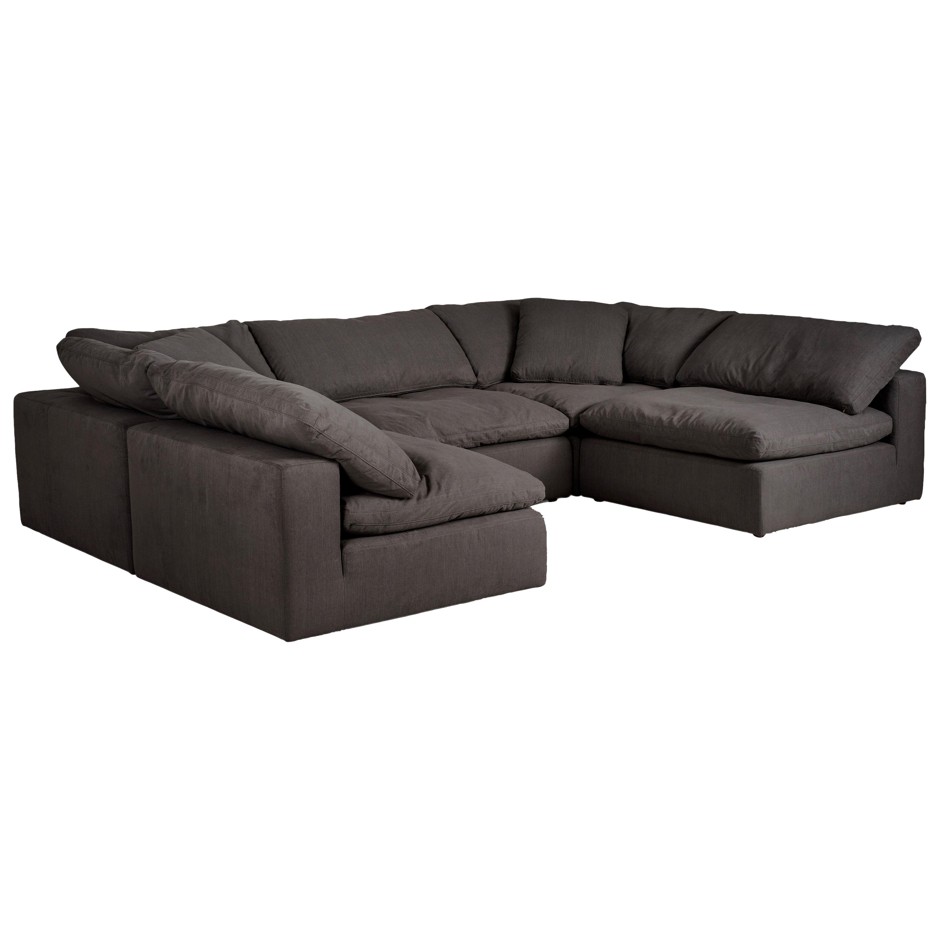 

                    
Soflex Cloud Modular Sectional-GREY Sectional Sofa Gray/Steel Stain Resistant Material Purchase 
