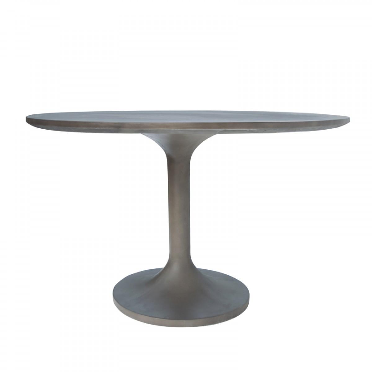 

    
Modern Grey Concrete Round Dining Table by VIG Modrest Wagner
