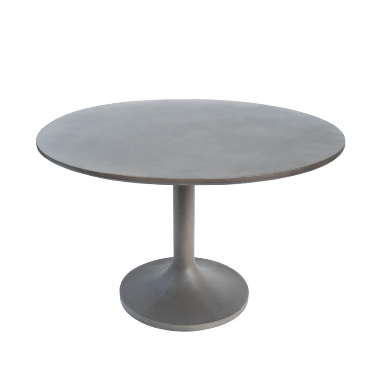 

    
Modern Grey Concrete Round Dining Table by VIG Modrest Wagner
