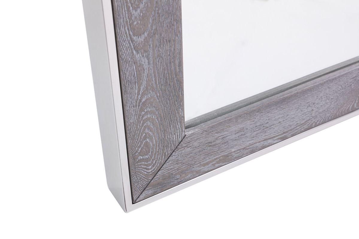 

    
 Order  Grey Elm & Stainless Steel King Panel Bedroom Set 5Pcs by VIG Modrest Charlene
