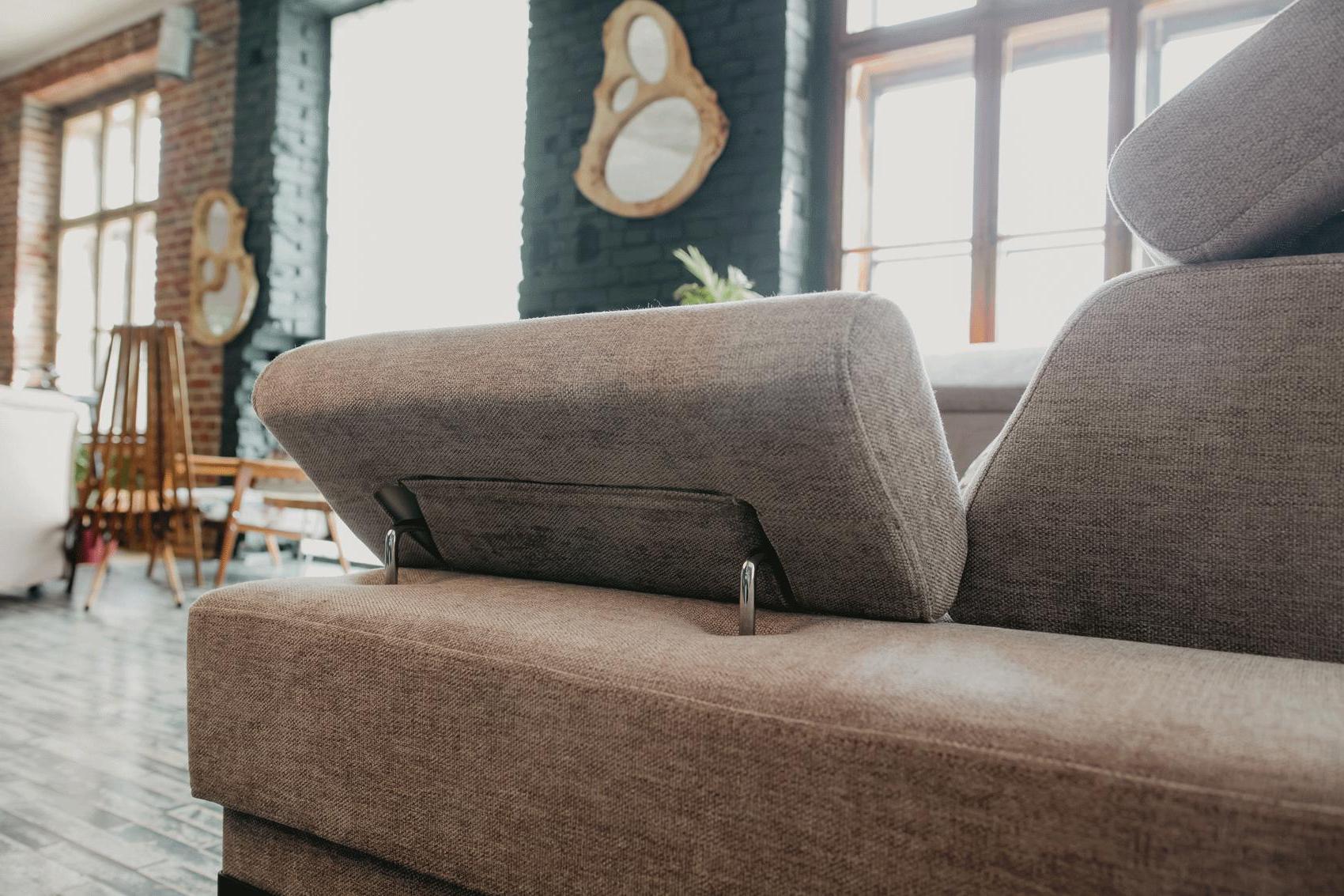 

                    
Buy Grey Fabric Garda Sectional Sofa Left w/ Bed & Storage Contemporary Modern
