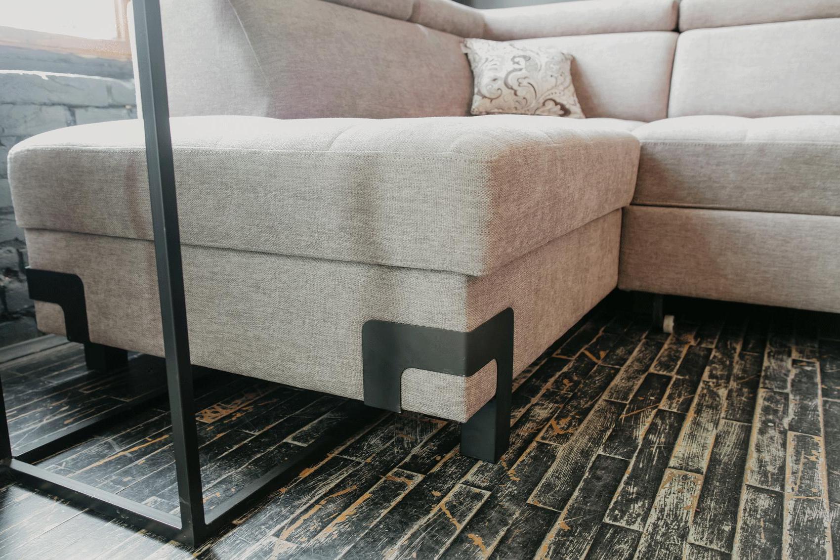 

    
 Shop  Grey Fabric Garda Sectional Sofa Left w/ Bed & Storage Contemporary Modern
