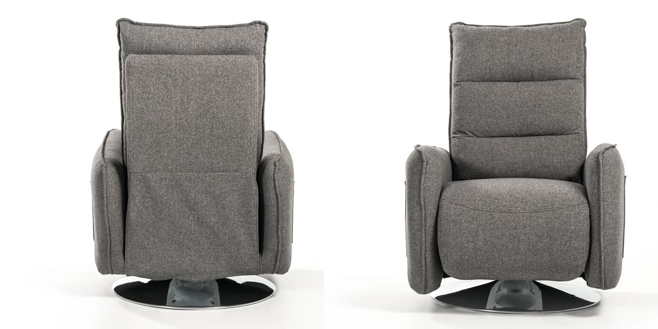 

    
VGMB-R033-GRY VIG Furniture Recliner Chair
