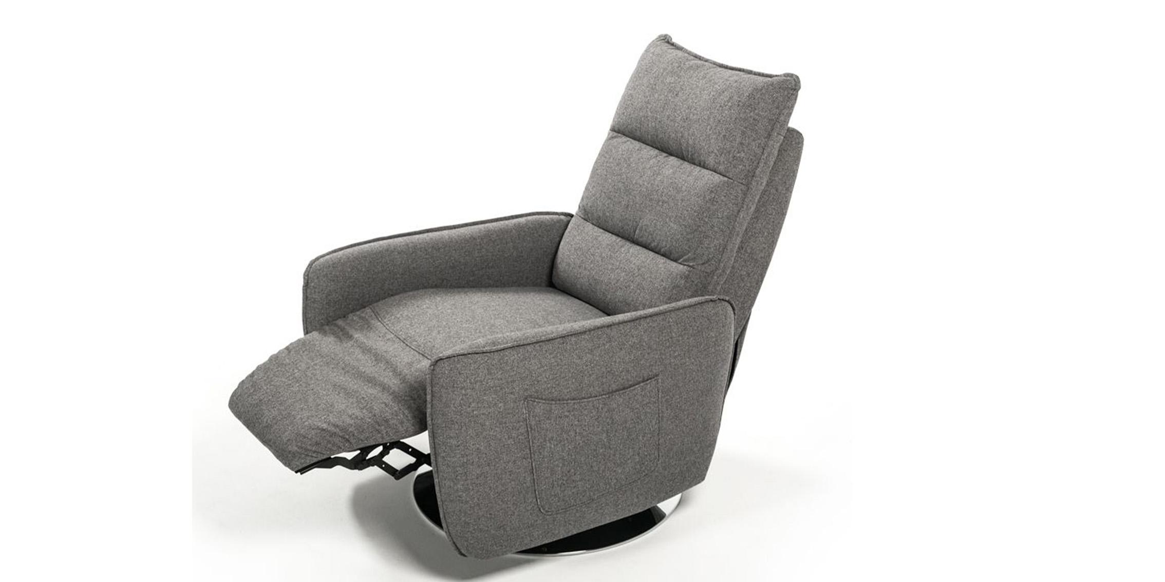 

    
Grey Fabric Recliner Chair Divani Casa Fairfax VIG Modern Contemporary
