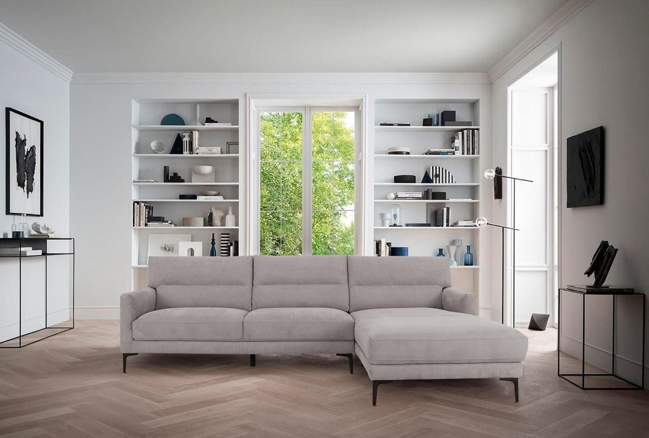 

    
Grey Fabric Right Facing Sectional Sofa Divani Casa Paraiso VIG Modern

