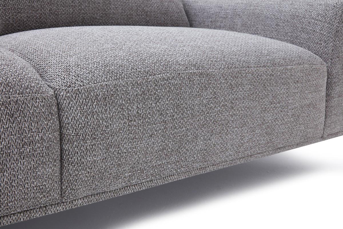 

    
Grey Fabric Sectional Sofa w/ Left Facing Chaise VIG Divani Casa Arthur Modern
