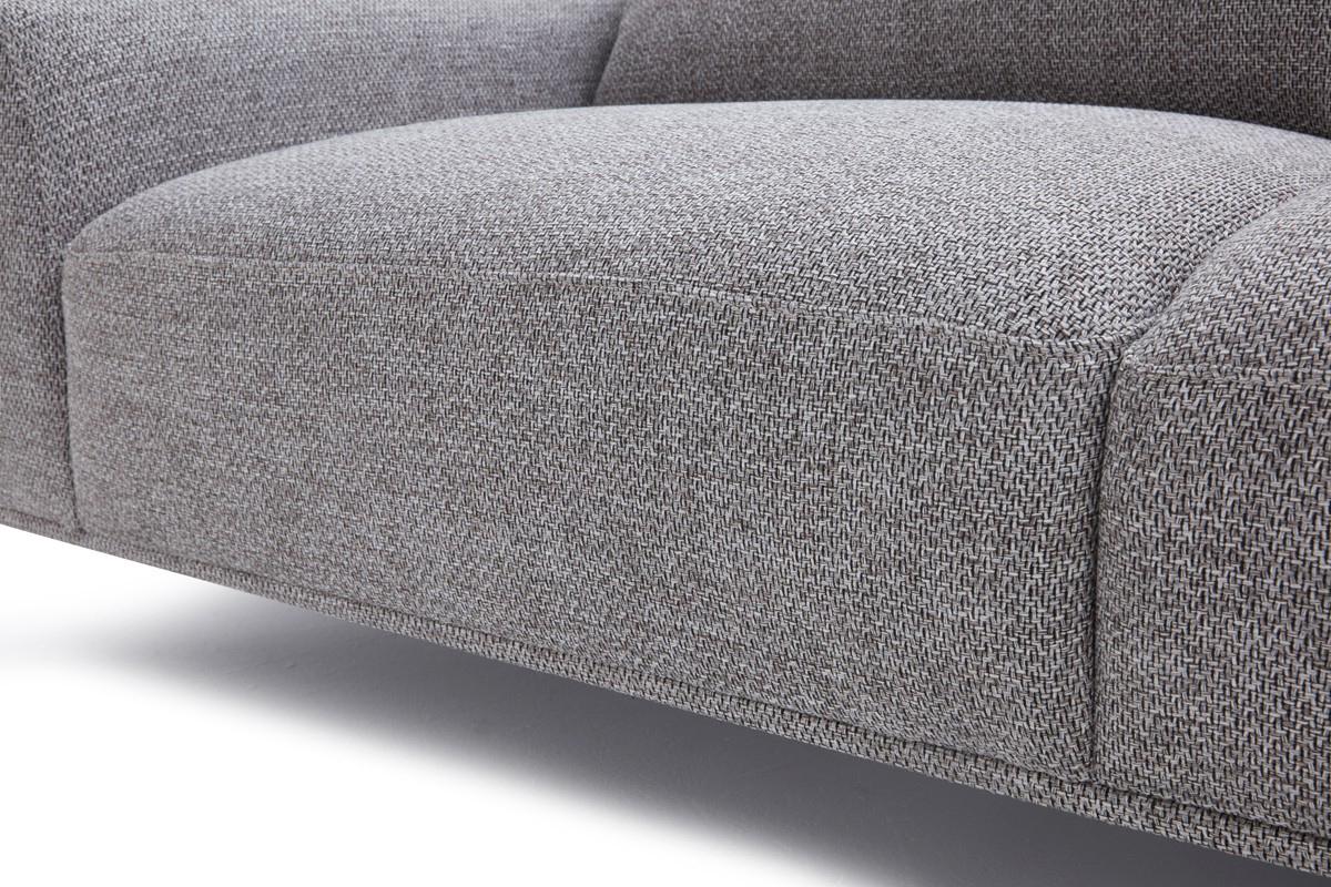 

    
Grey Fabric Sectional Sofa w/ Right Facing Chaise VIG Divani Casa Arthur Modern
