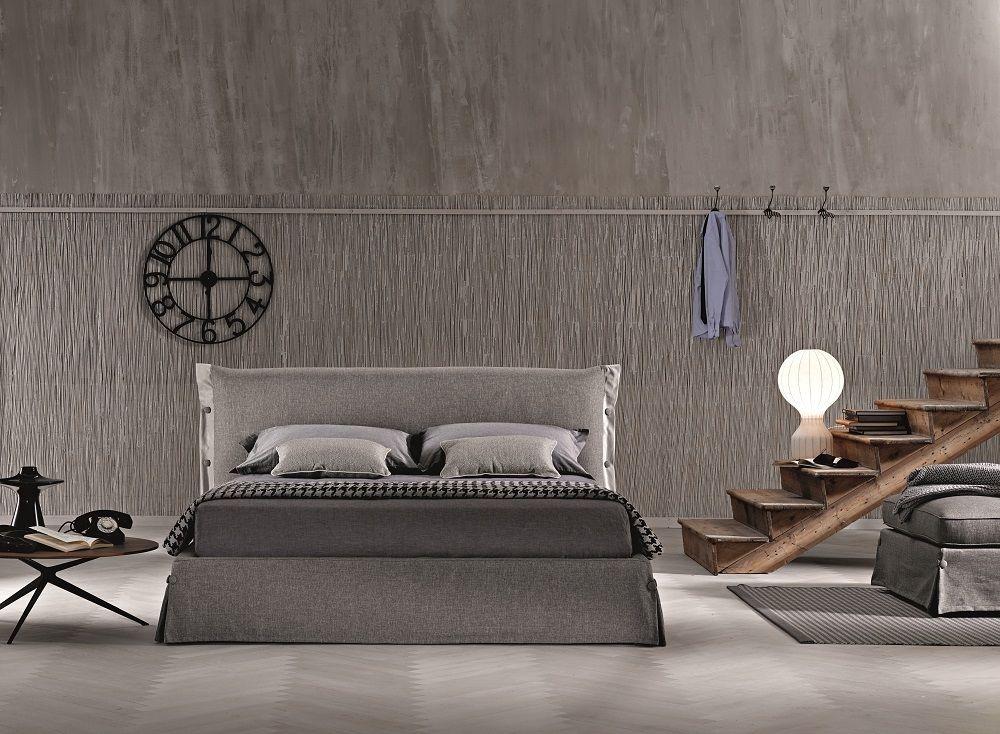 

    
Dylan Grey Fabric Storage King Size Bed MADE IN ITALY Contemporary
