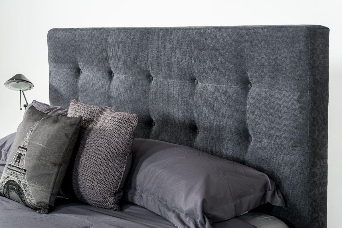 

    
Grey Fabric & Walnut King Panel Bedroom Set 3Pcs by VIG Modrest Addison
