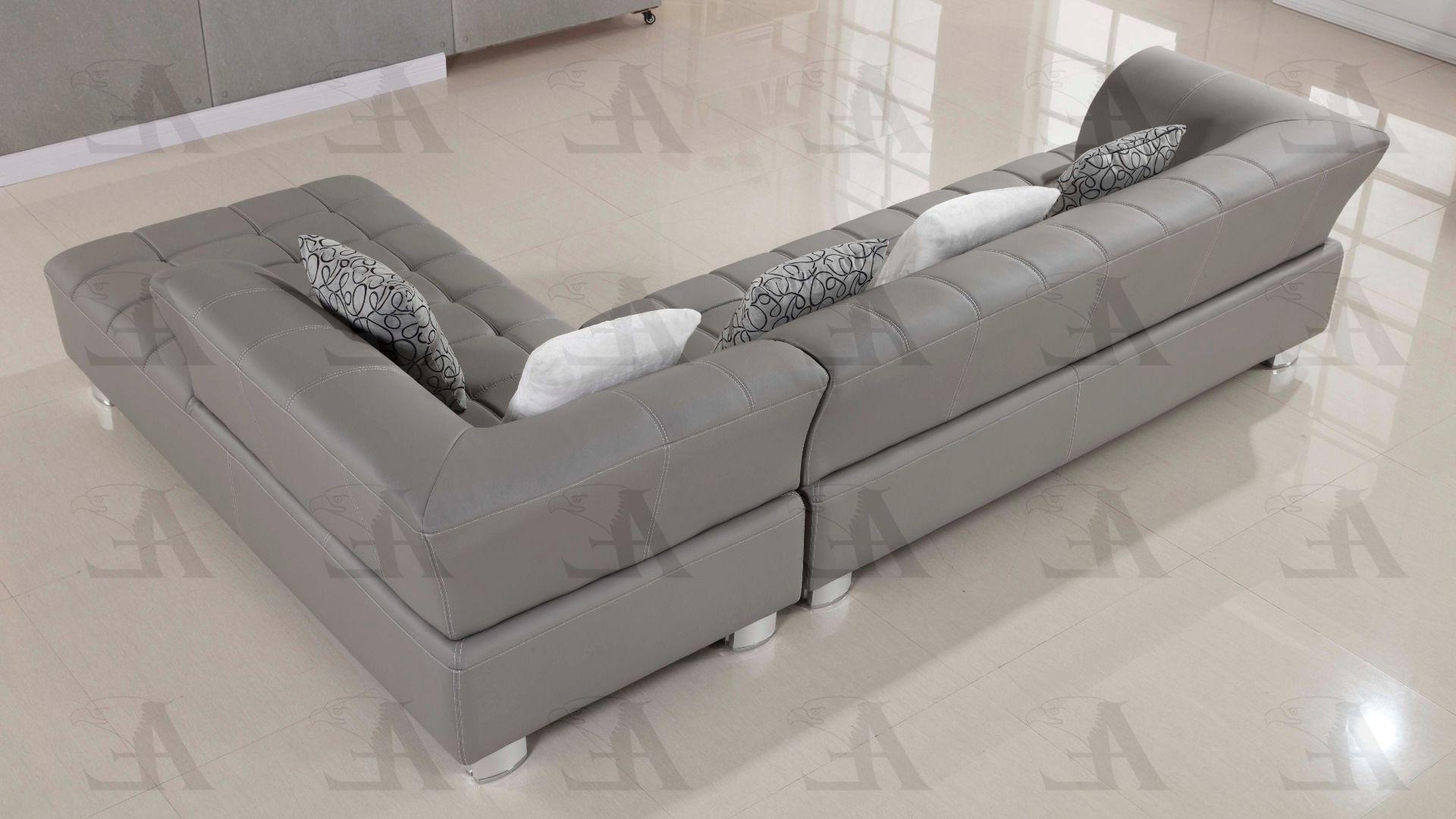 

    
AE-L138R-GR American Eagle Furniture Sectional Sofa Set
