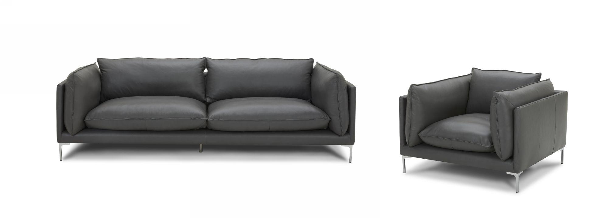 

                    
VIG Furniture VGKKKF2627-L2925-CHR Arm Chair Gray Full Leather Purchase 

