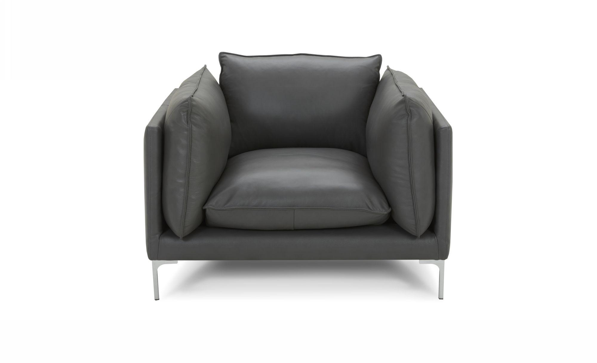 

    
Grey Full Leather Arm Chair Divani Casa Harvest VIG Contemporary Modern
