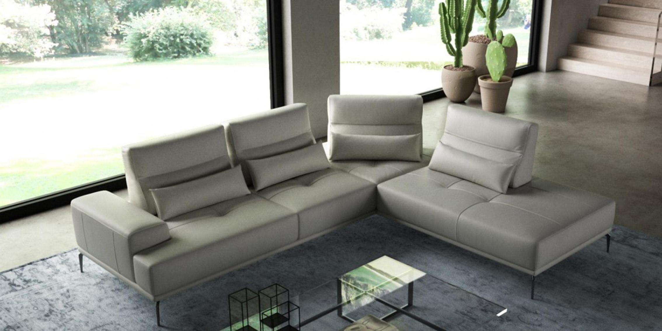 

    
Grey Italian Leather Sectional Sofa RIGHT Coronelli Collezioni Sunset VIG Modern
