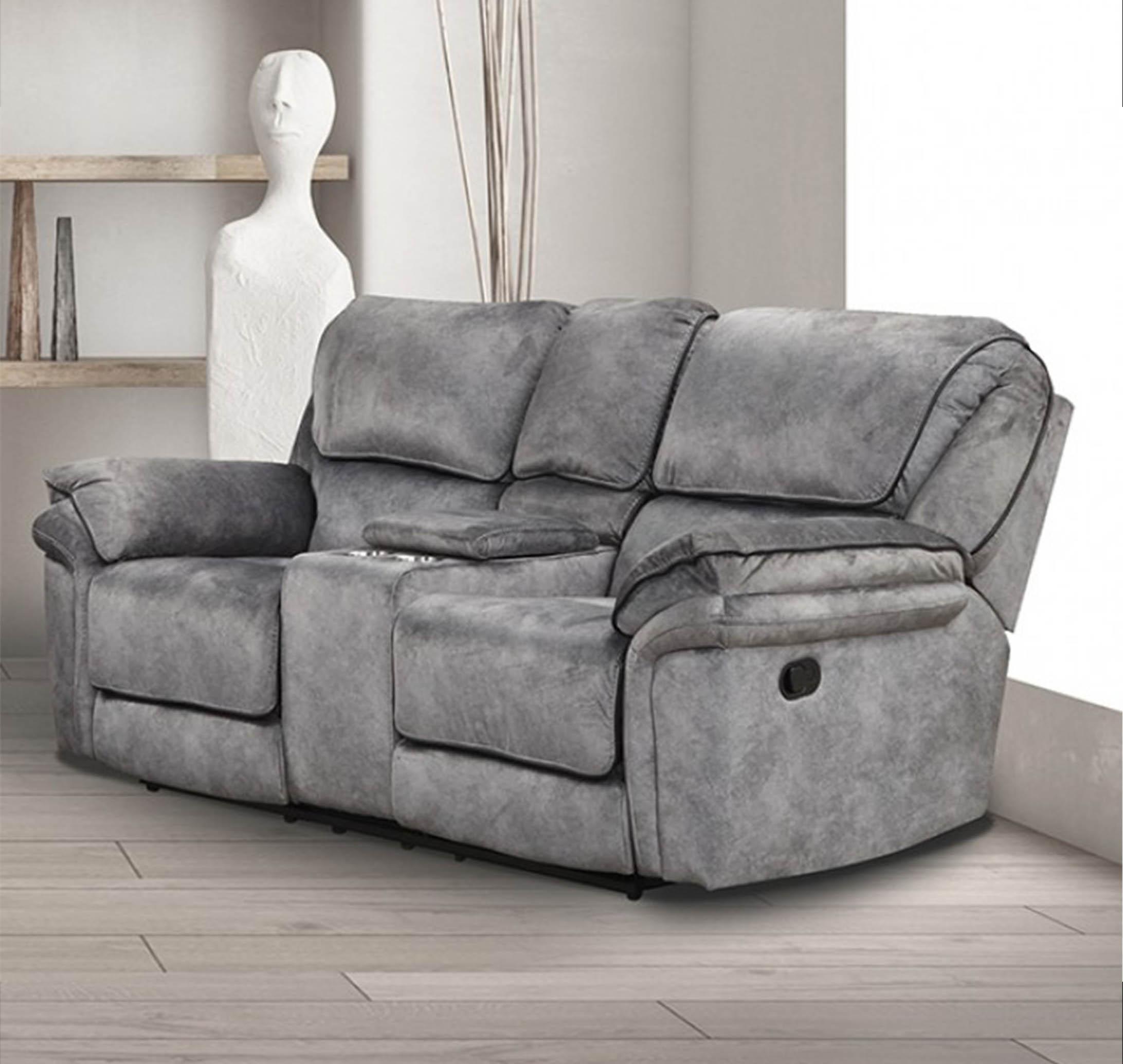

                    
Furniture of America NX6002GY-SF-Set-3 Recliner Sofa Set Gray Leatherette Purchase 
