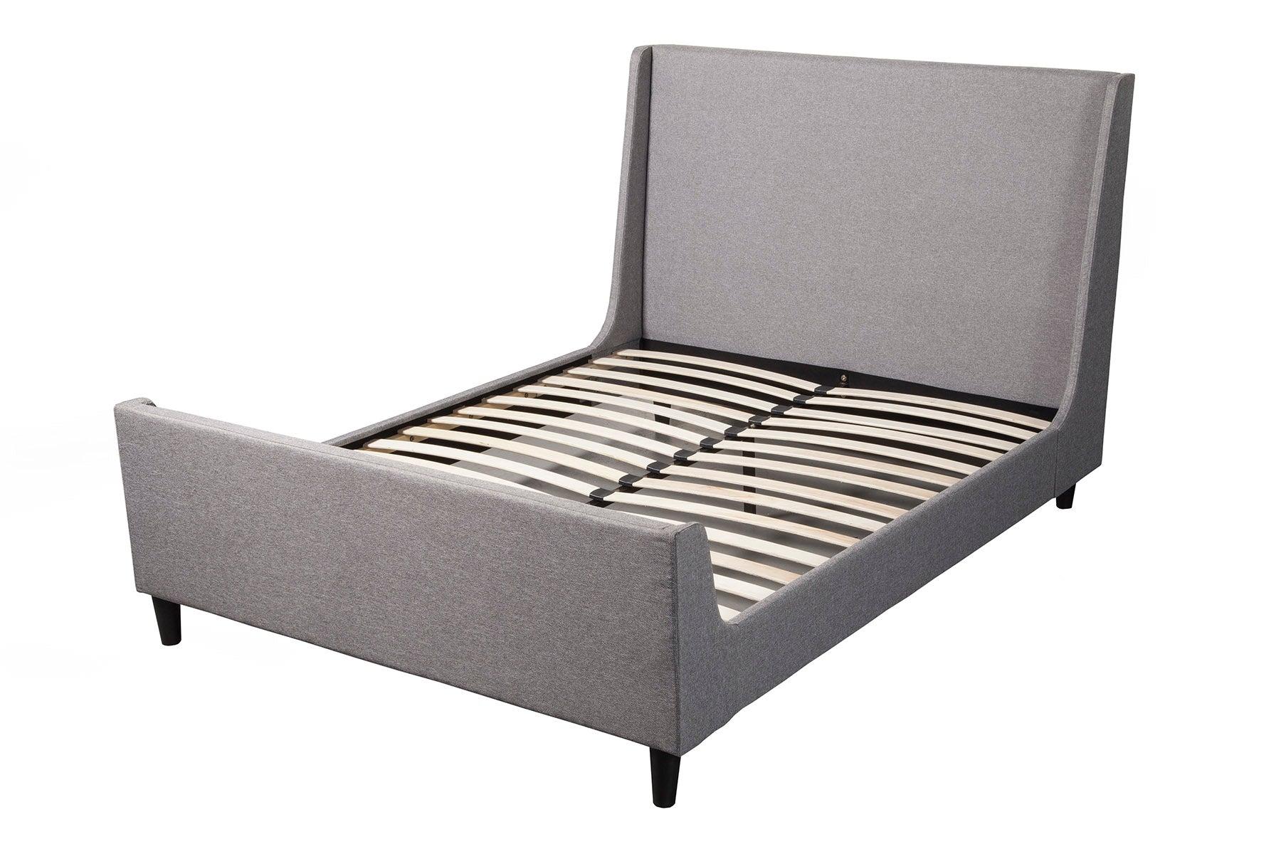 

    
Alpine Furniture Amber Platform Bed Gray 1094CK
