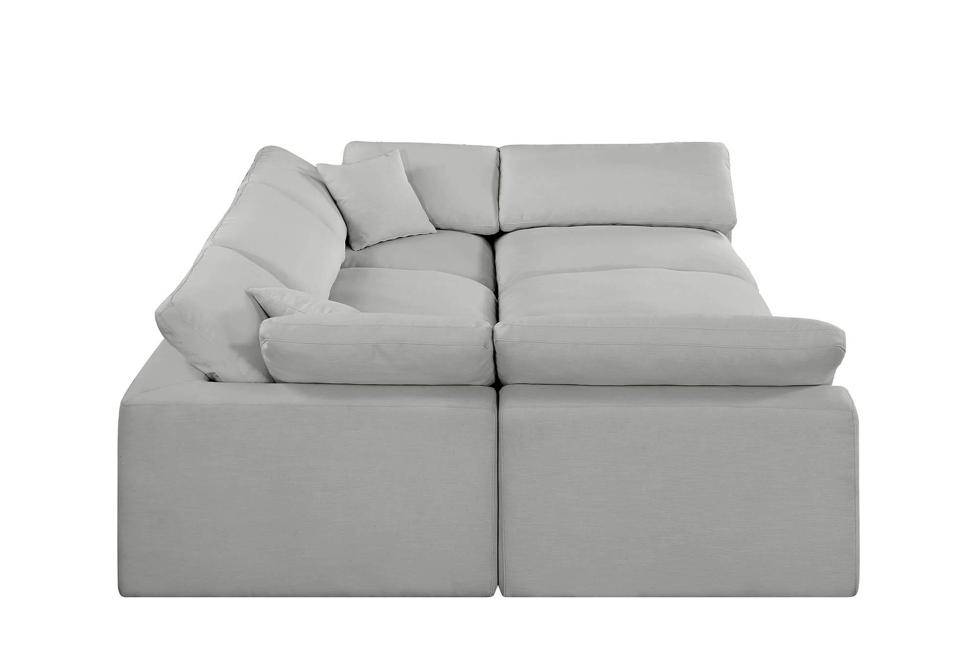 

        
Meridian Furniture 187Grey-Sec6C Modular Sectional Gray Linen 094308291307

