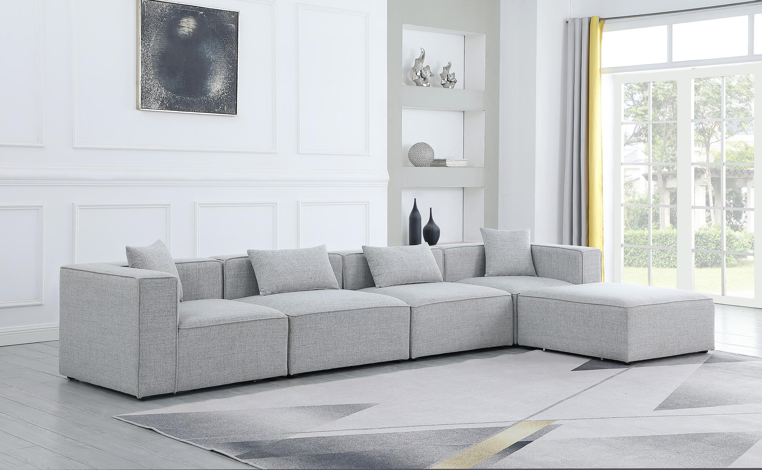 

    
Meridian Furniture CUBE 630Grey-Sec5A Modular Sectional Sofa Gray 630Grey-Sec5A
