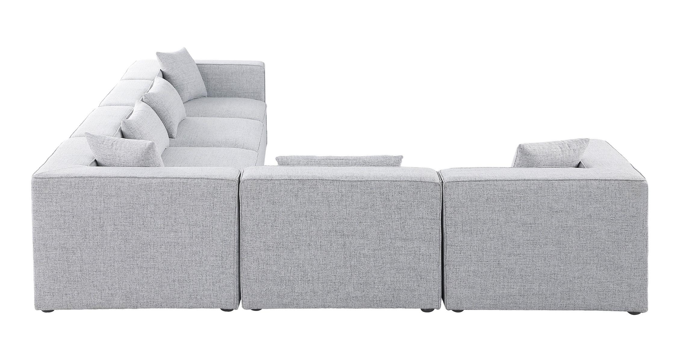 

    
630Grey-Sec6A Meridian Furniture Modular Sectional Sofa
