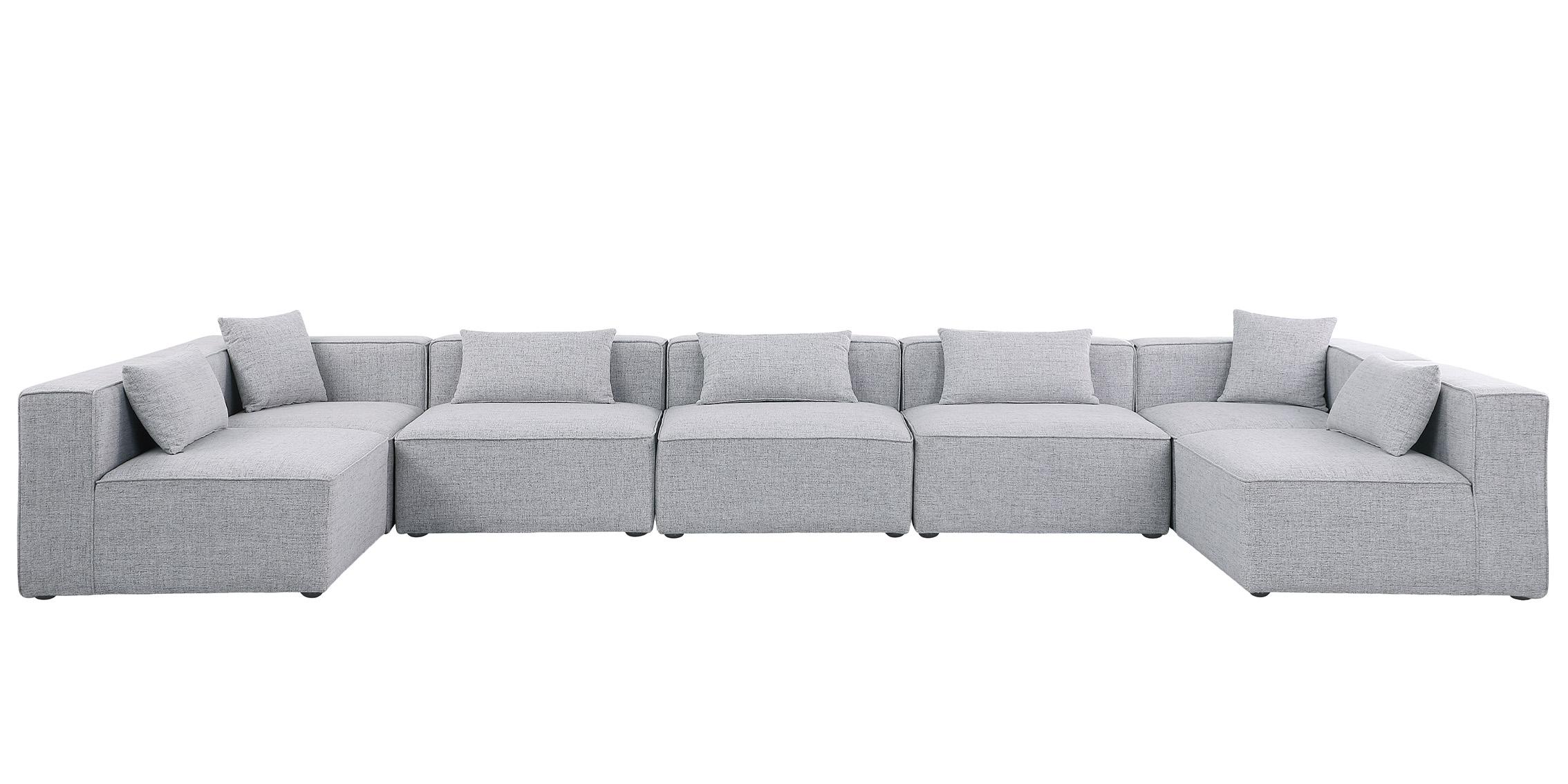 

    
Meridian Furniture CUBE 630Grey-Sec7B Modular Sectional Sofa Gray 630Grey-Sec7B
