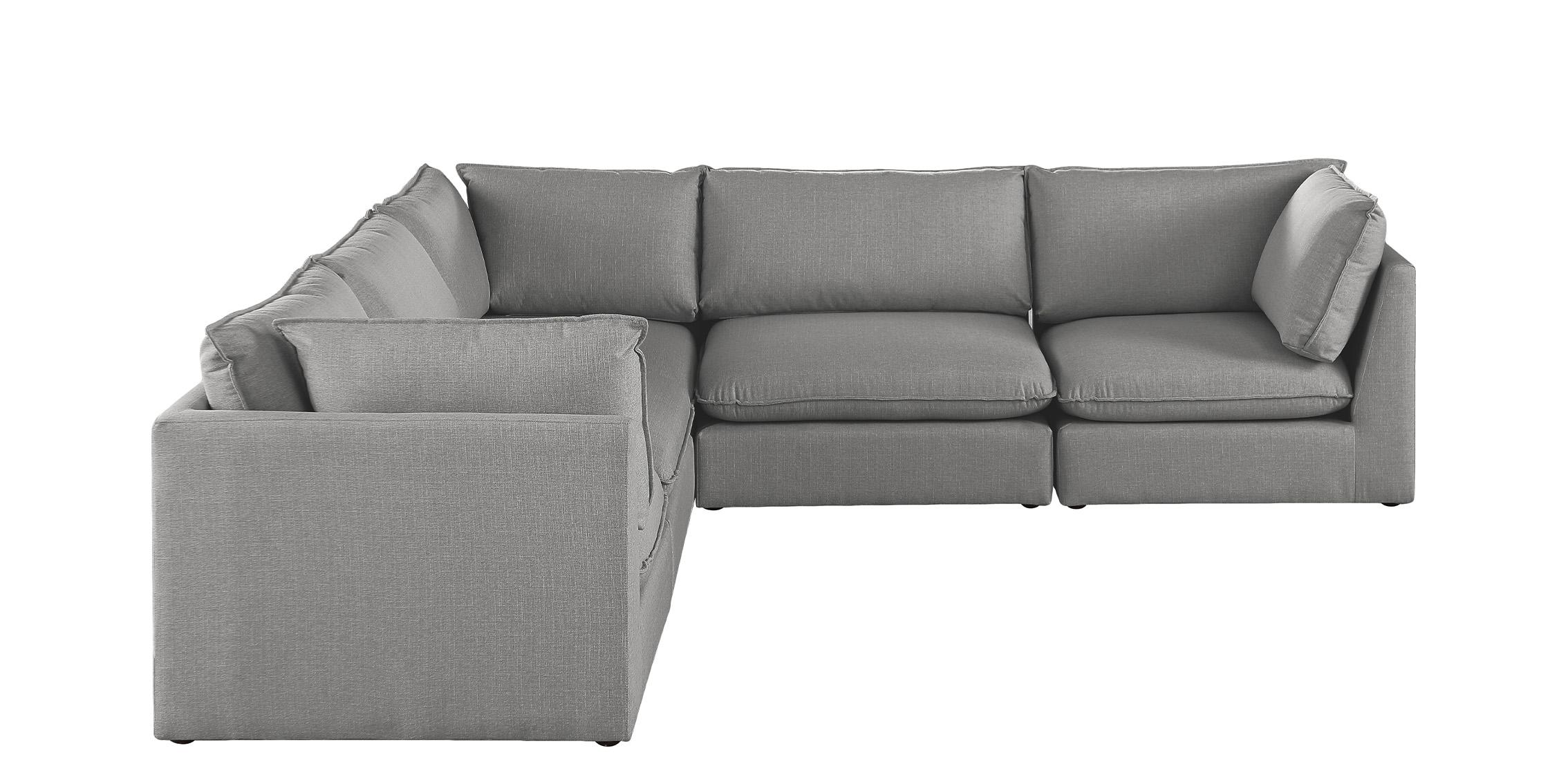 

    
Meridian Furniture MACKENZIE 688Grey-Sec5D Modular Sectional Gray 688Grey-Sec5D
