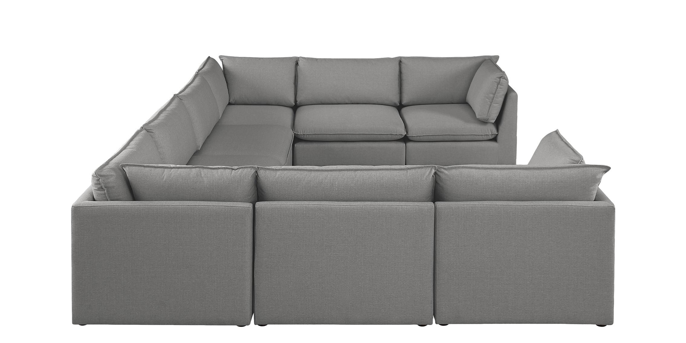 

        
Meridian Furniture MACKENZIE 688Grey-Sec8A Modular Sectional Gray Linen 094308267951
