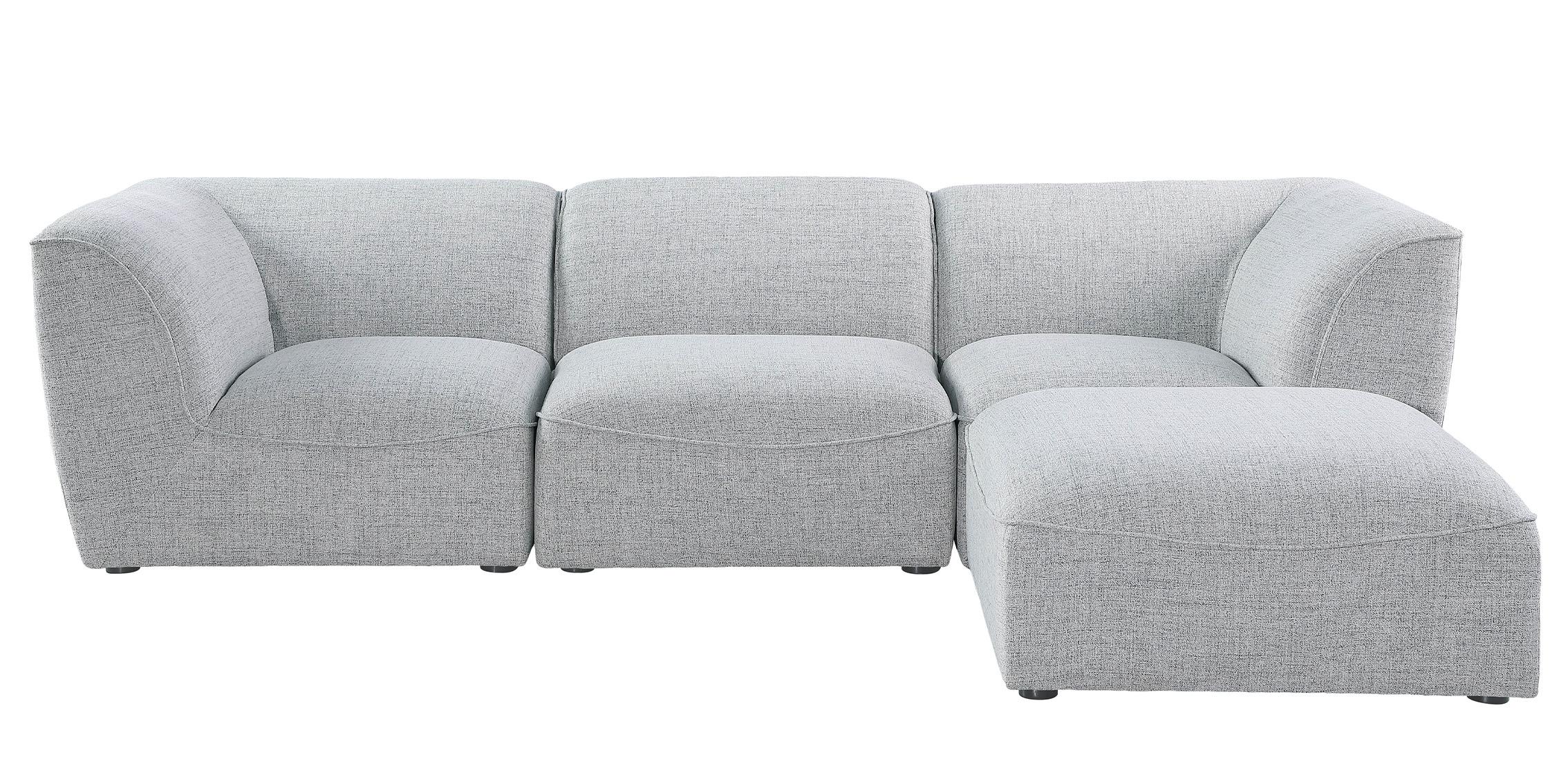 

    
683Grey-Sec4A Meridian Furniture Modular Sectional Sofa
