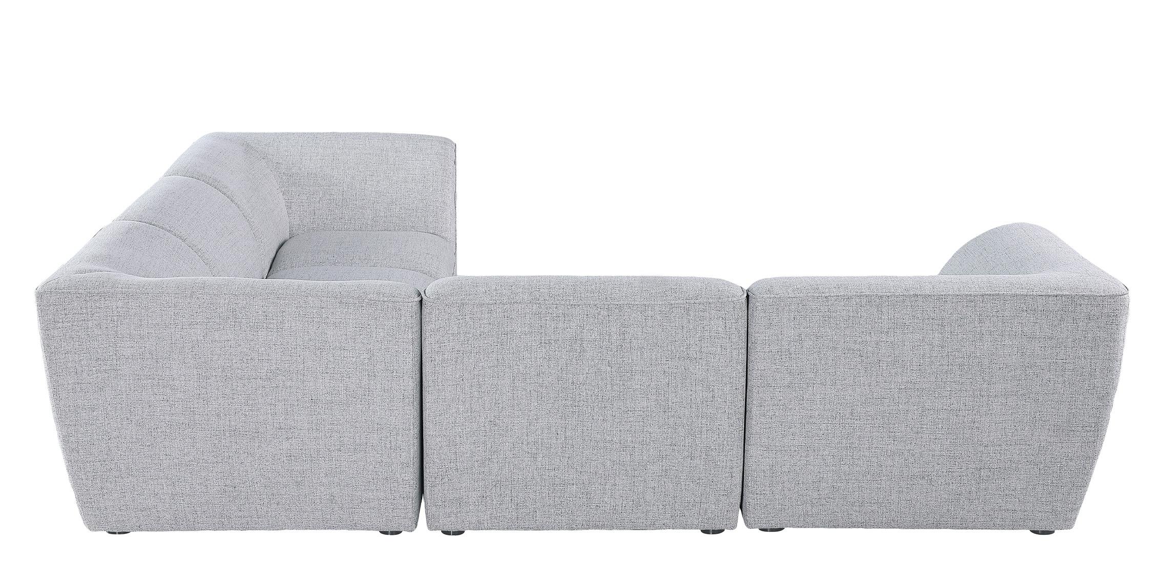 

    
683Grey-Sec5C Meridian Furniture Modular Sectional Sofa
