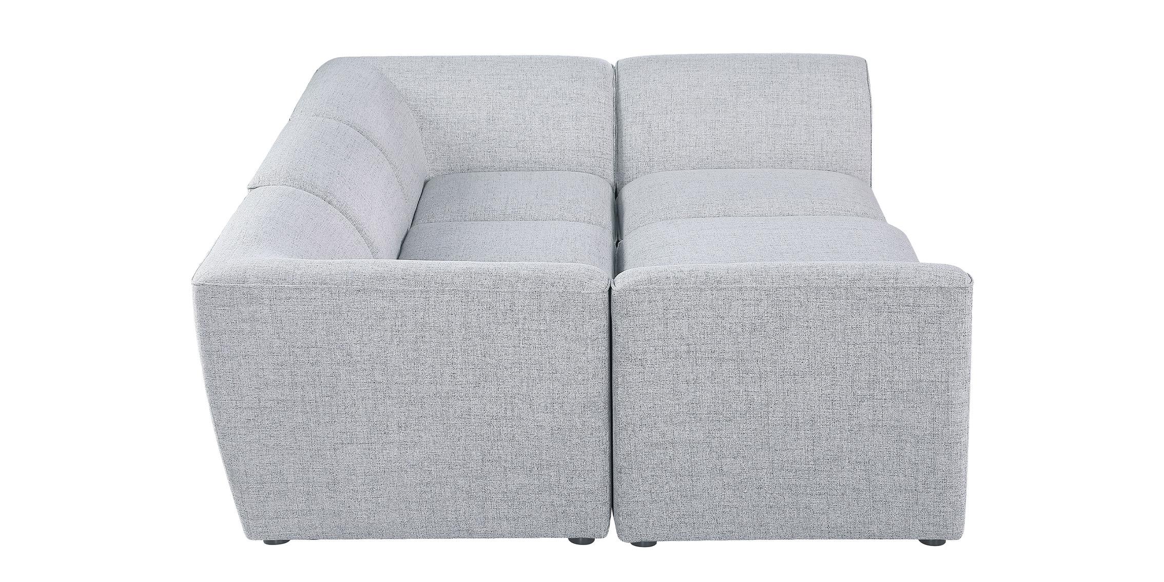 

        
Meridian Furniture MIRAMAR 683Grey-Sec8A Modular Sectional Sofa Gray Linen 94308264790
