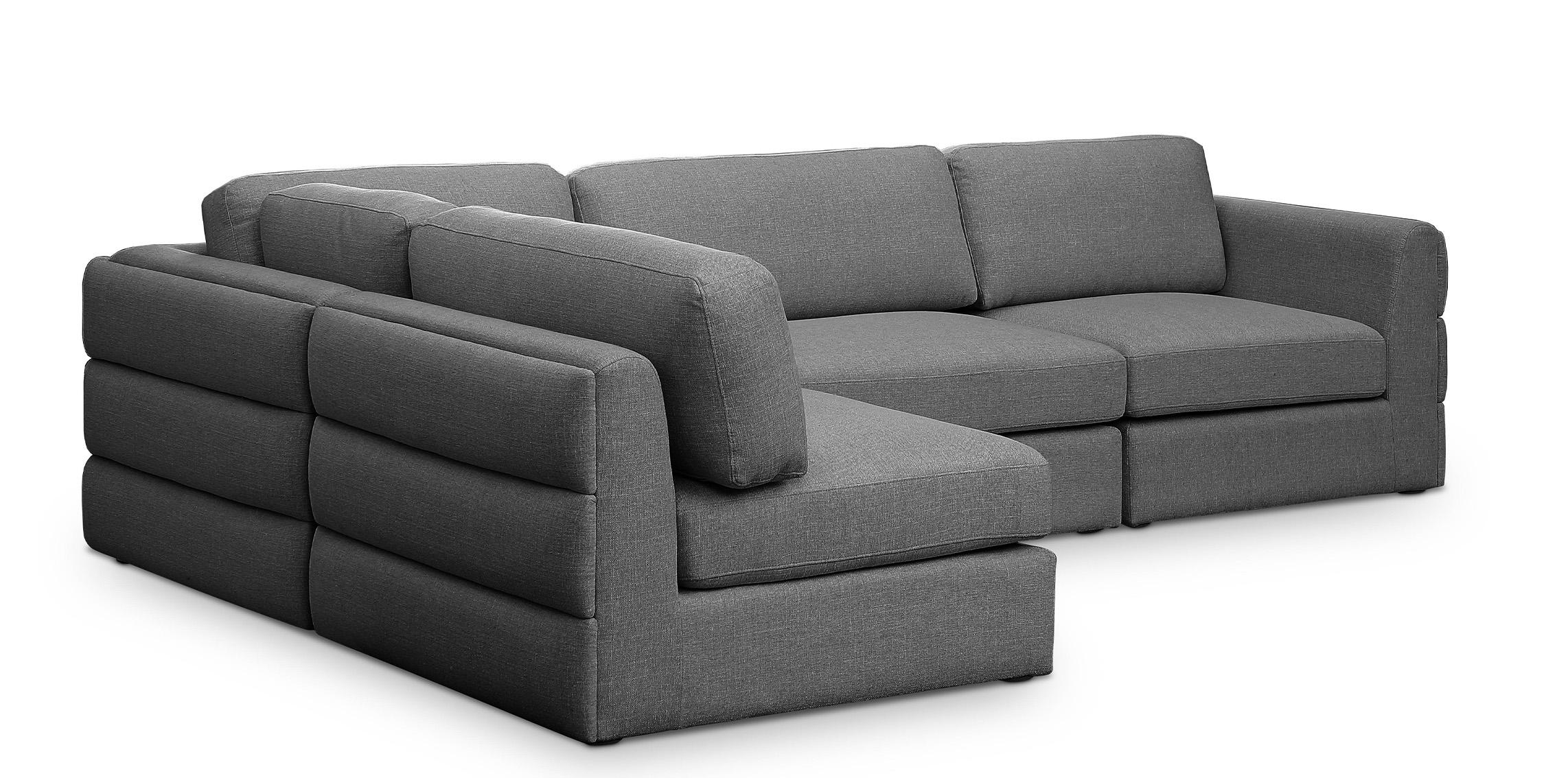 

        
Meridian Furniture BECKHAM  681Grey-Sec4B Modular Sectional Gray Linen 94308268712
