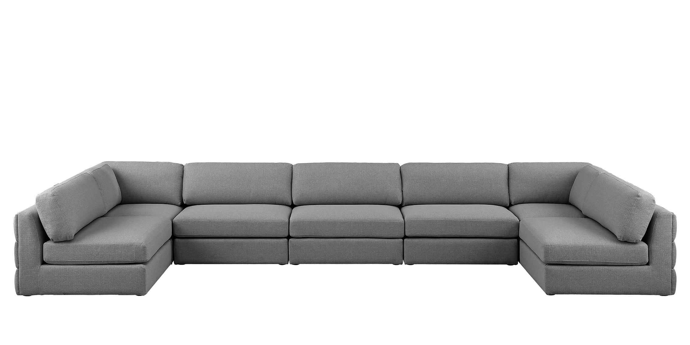 

    
Meridian Furniture BECKHAM 681Grey-Sec7B Modular Sectional Gray 681Grey-Sec7B
