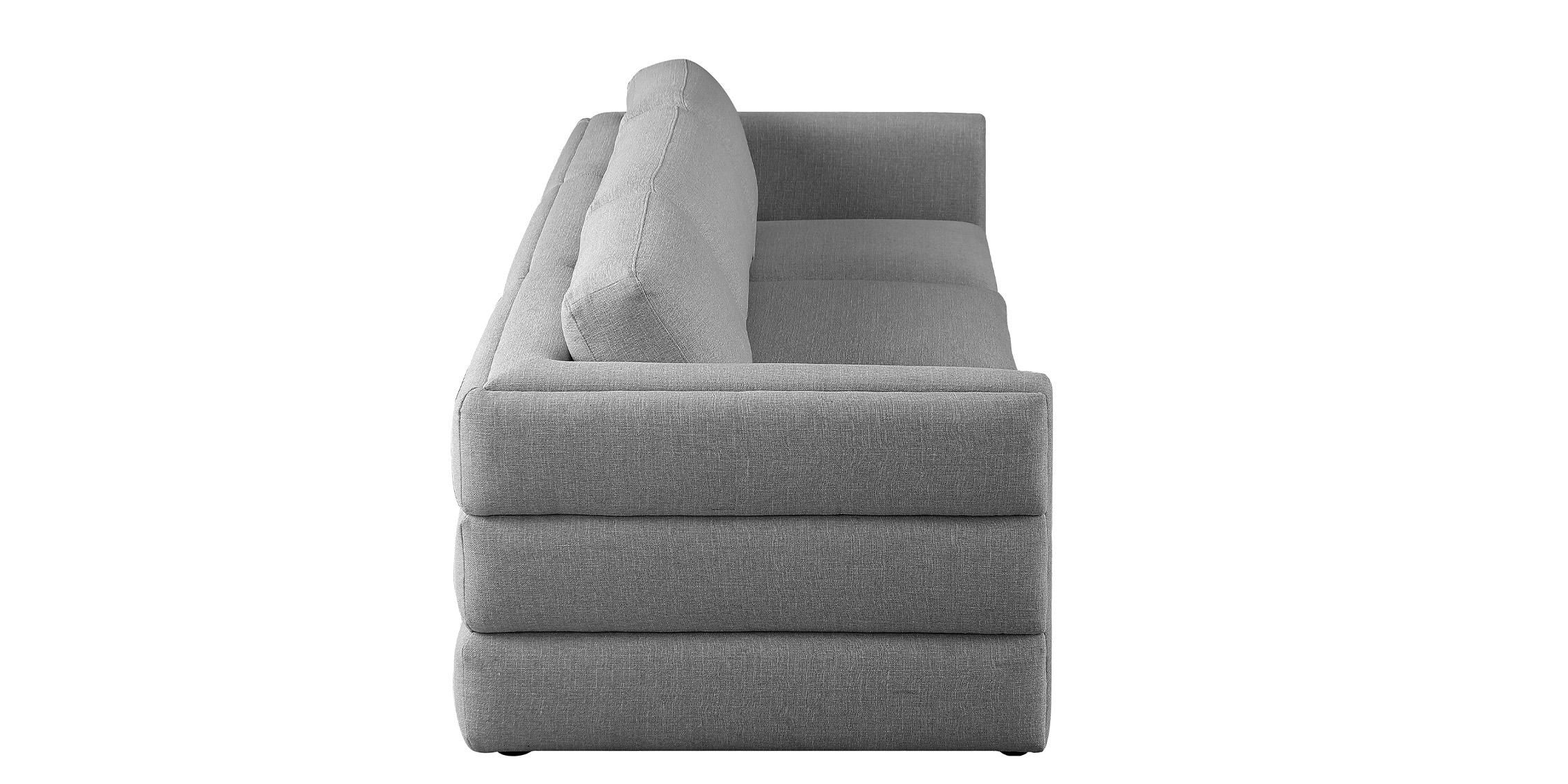 

        
Meridian Furniture BECKHAM 681Grey-S114A Modular Sofa Gray Linen 94308262062

