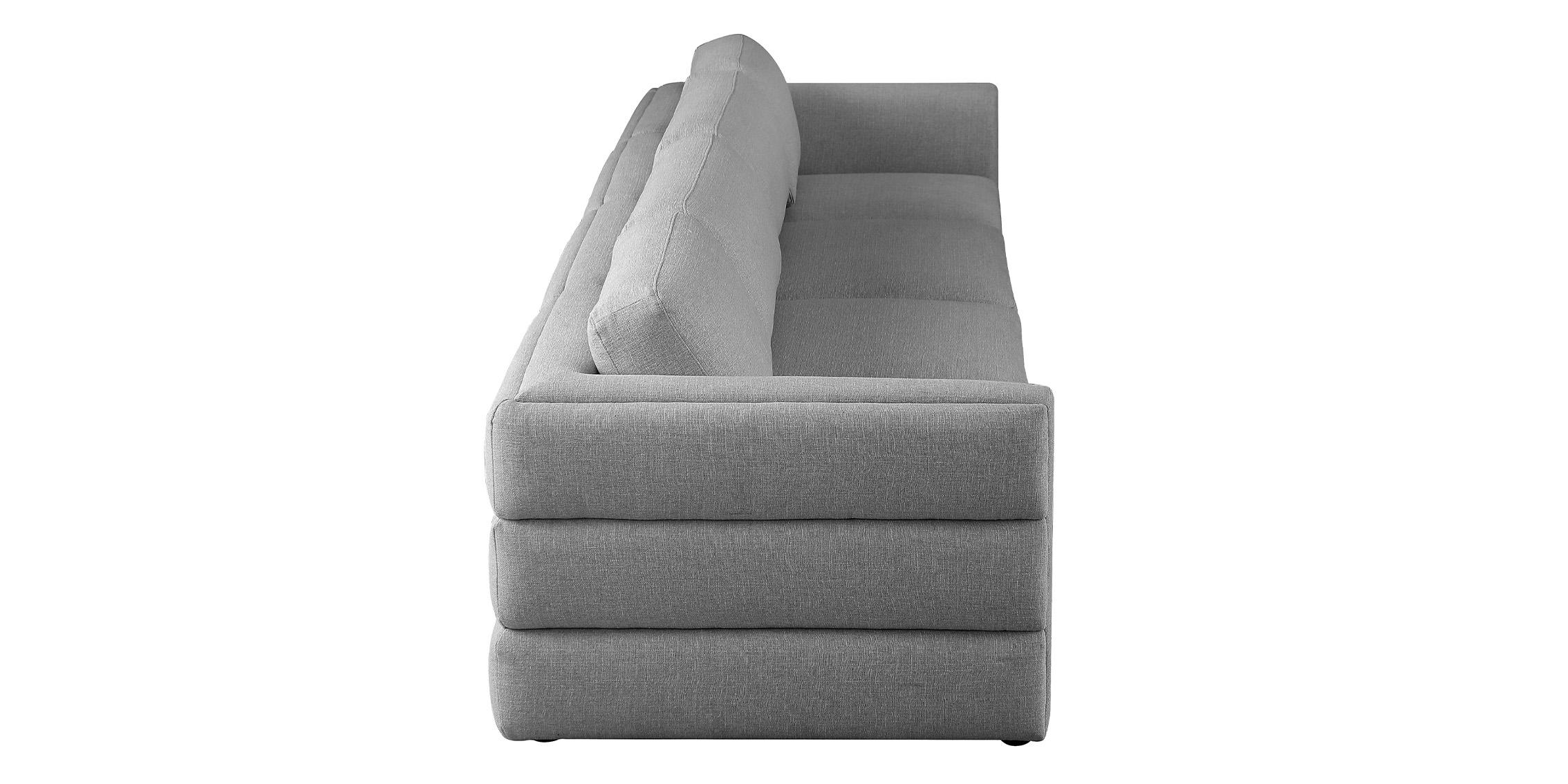 

        
Meridian Furniture BECKHAM 681Grey-S152A Modular Sofa Gray Linen 94308268620
