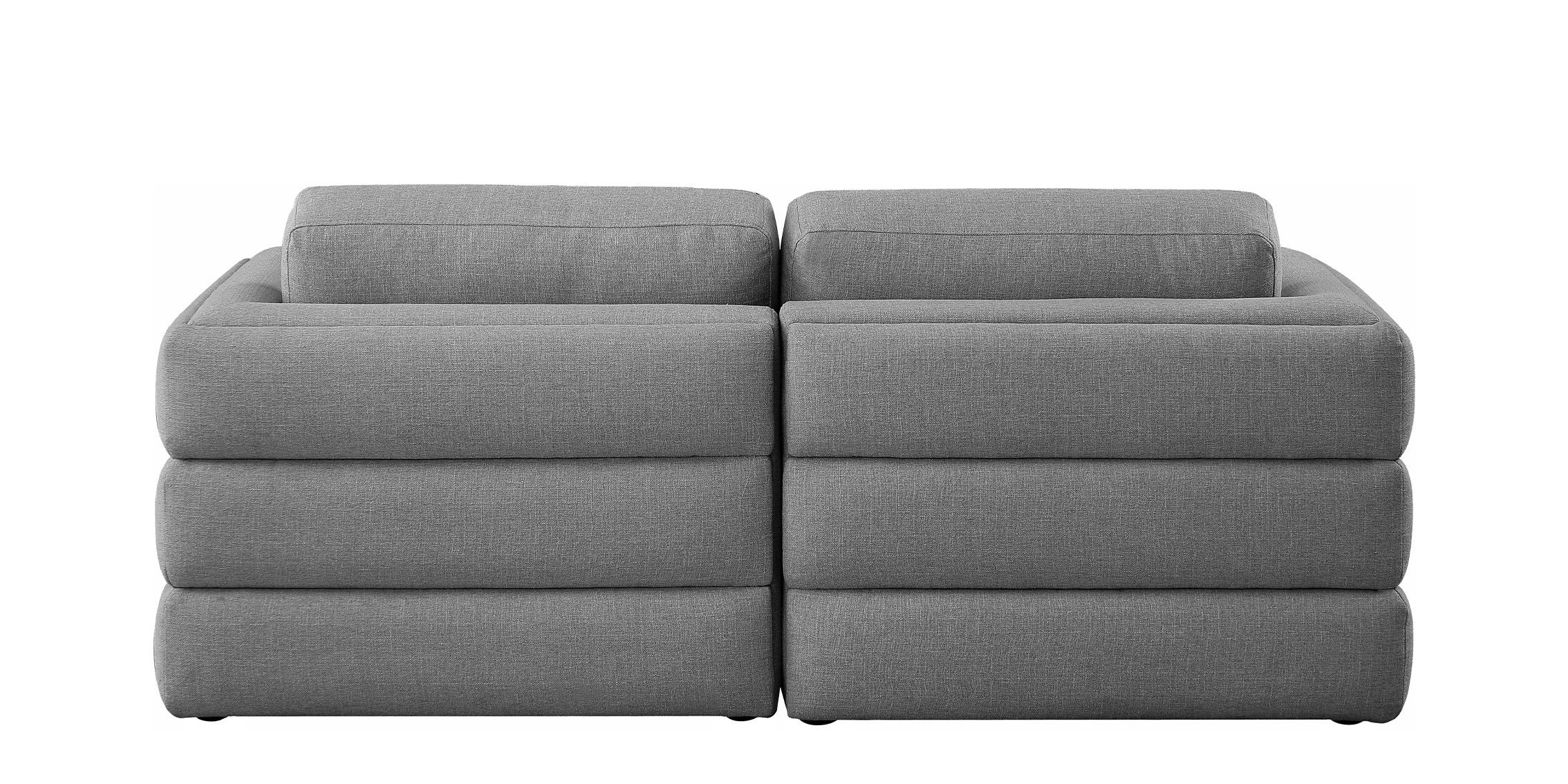 

        
Meridian Furniture BECKHAM 681Grey-S76A Modular Sofa Gray Linen 94308261331
