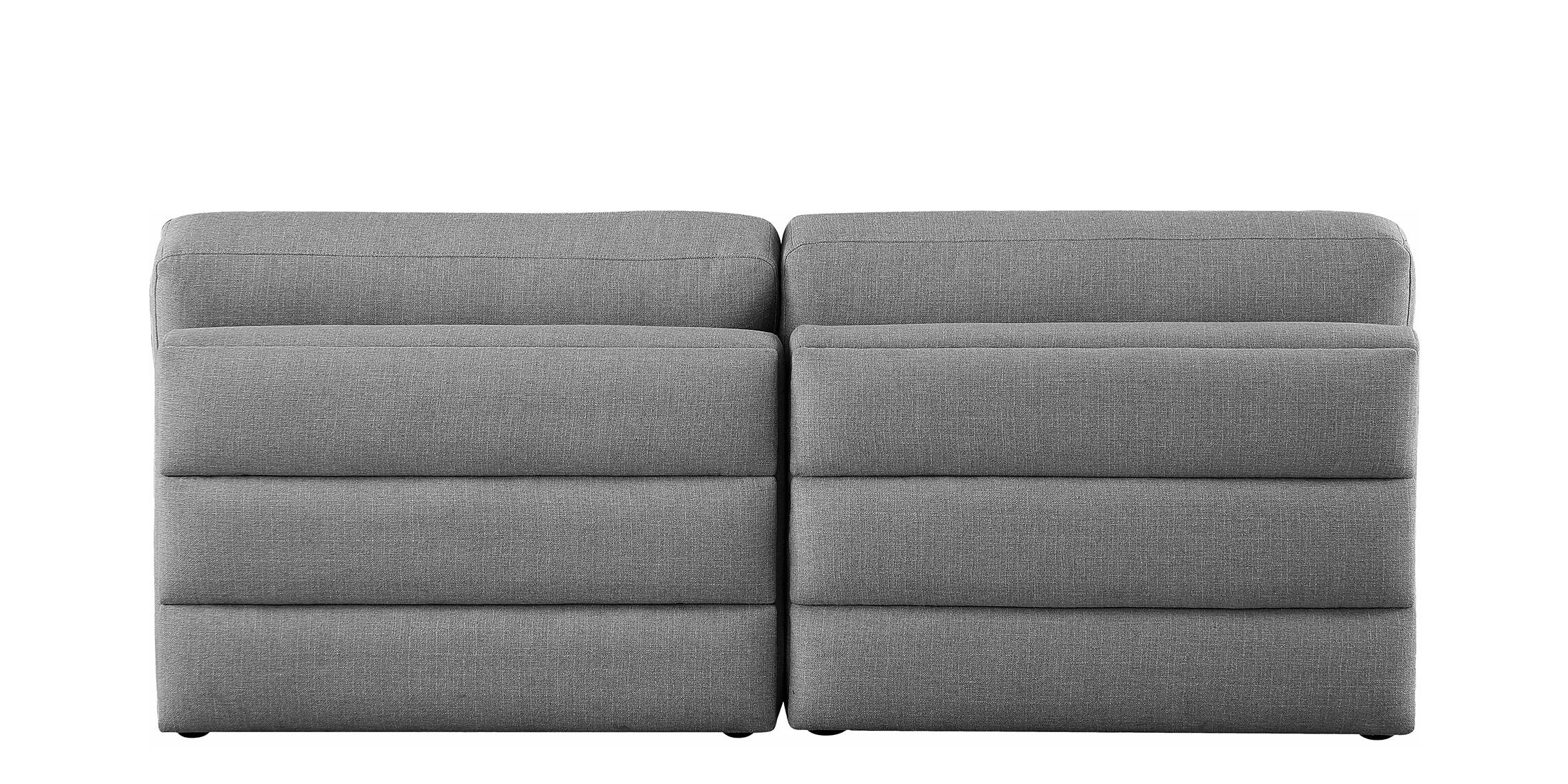 

    
681Grey-S76B Meridian Furniture Modular Sofa
