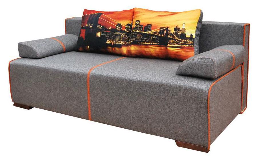 

    
Grey Sofa Bed & Storage AVENUE ESF Modern Contemporary Mikhail Di Oro Collection

