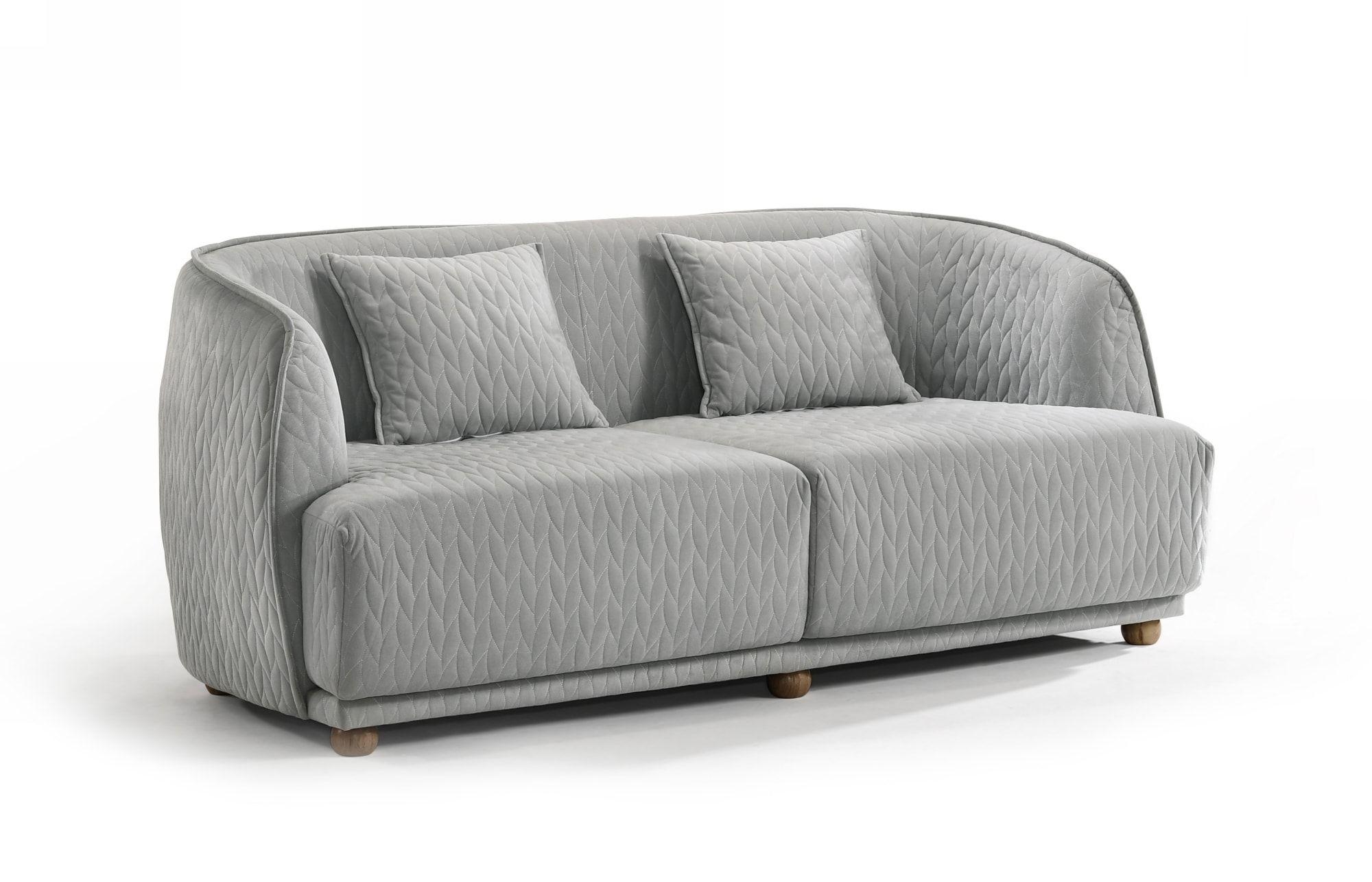 

    
Grey Textured Fabric Sofa Set 2 Pcs Modrest Clem VIG Modern Contemporary
