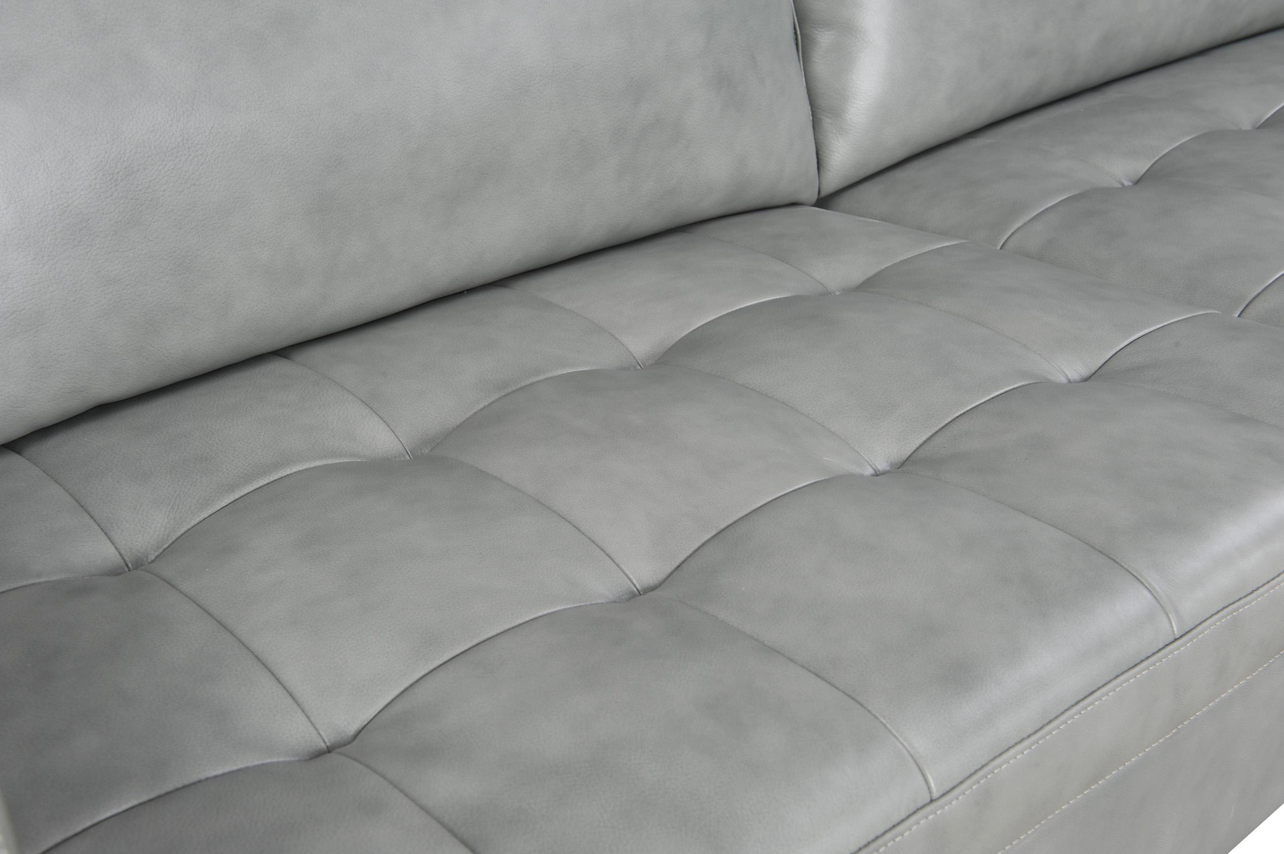 

    
36503BS1173-Set-2 Gray Top Grain Leather Sofa & Chair Set 2Pcs 365 Frensen Moroni Modern
