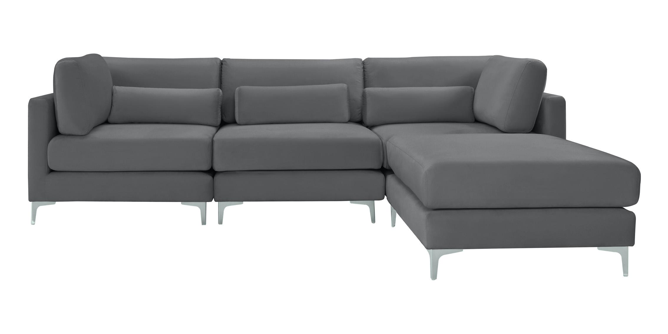 

    
Meridian Furniture JULIA 605Grey-Sec4A Modular Sectional Sofa Gray 605Grey-Sec4A
