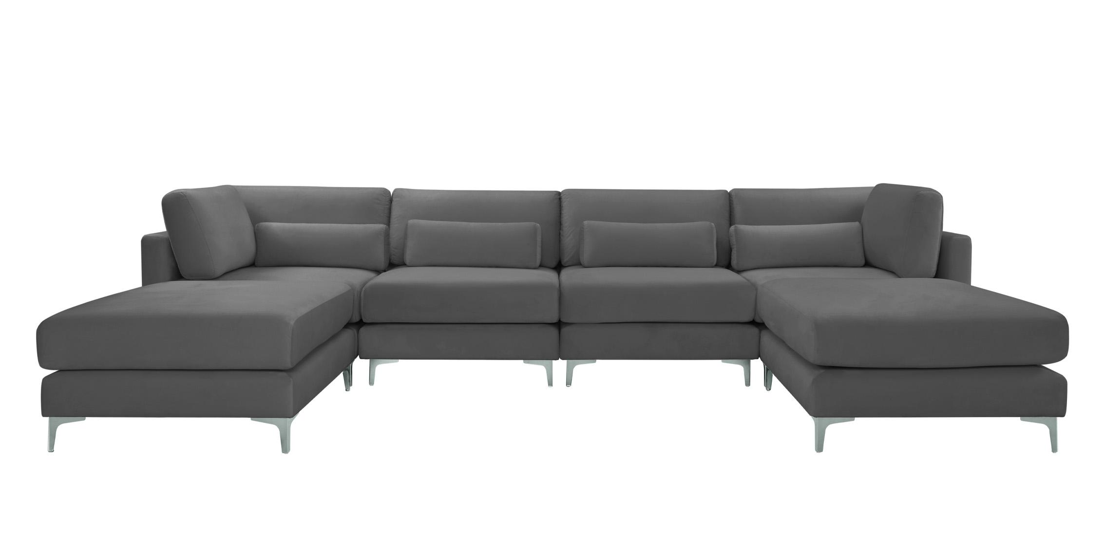 

    
Meridian Furniture JULIA 605Grey-Sec6B Modular Sectional Sofa Gray 605Grey-Sec6B
