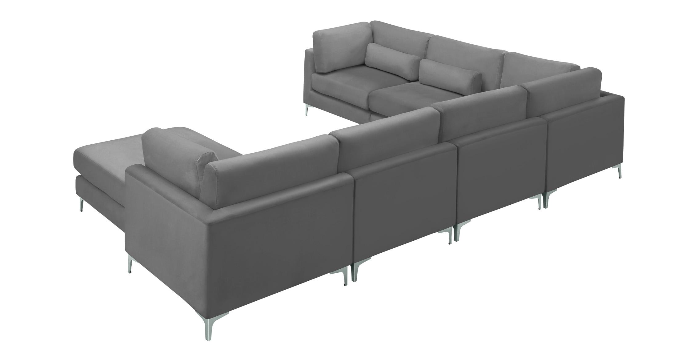 

    
Meridian Furniture JULIA 605Grey-Sec7A Modular Sectional Sofa Gray 605Grey-Sec7A
