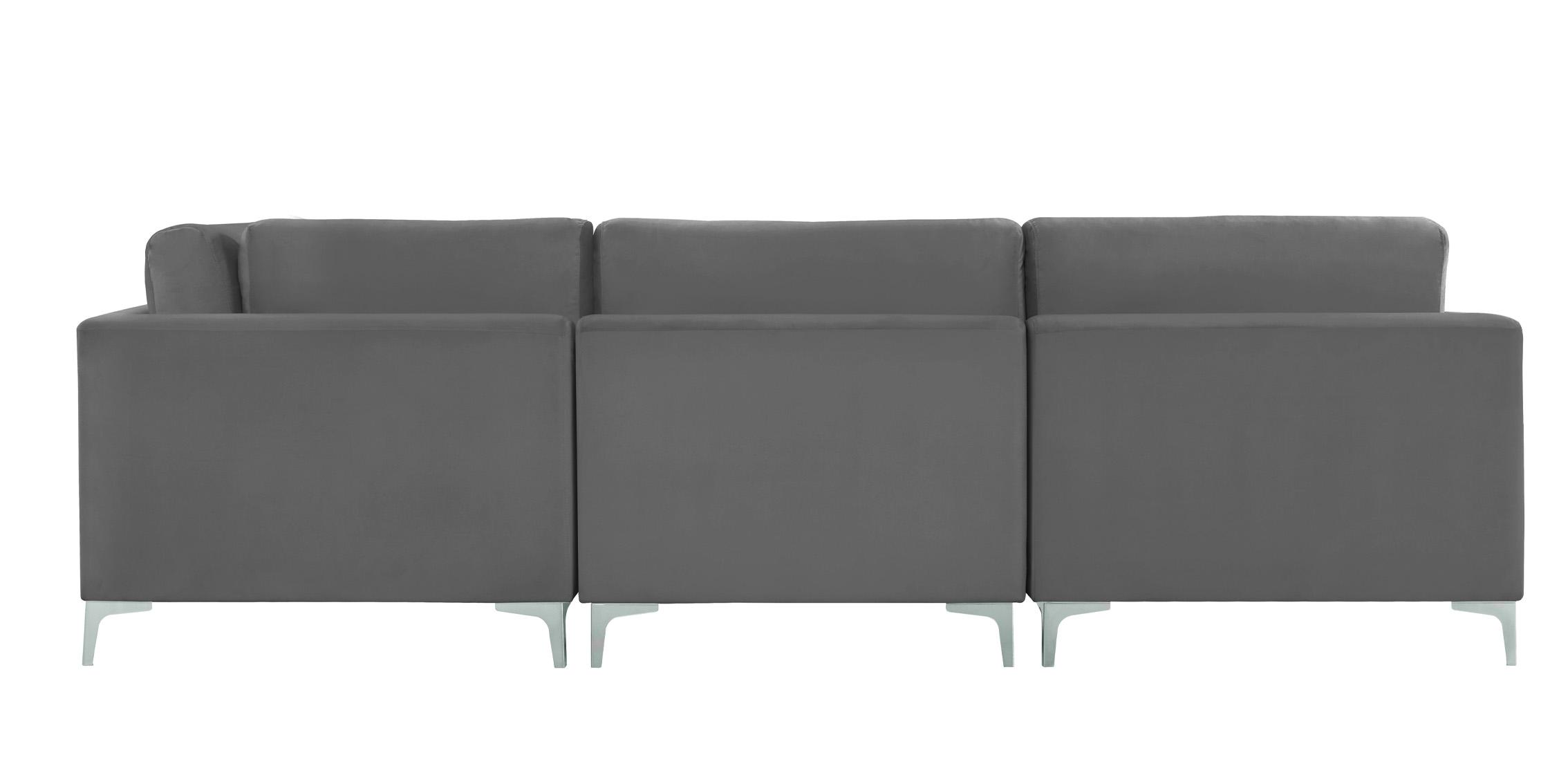 

    
605Grey-Sec7A Meridian Furniture Modular Sectional Sofa

