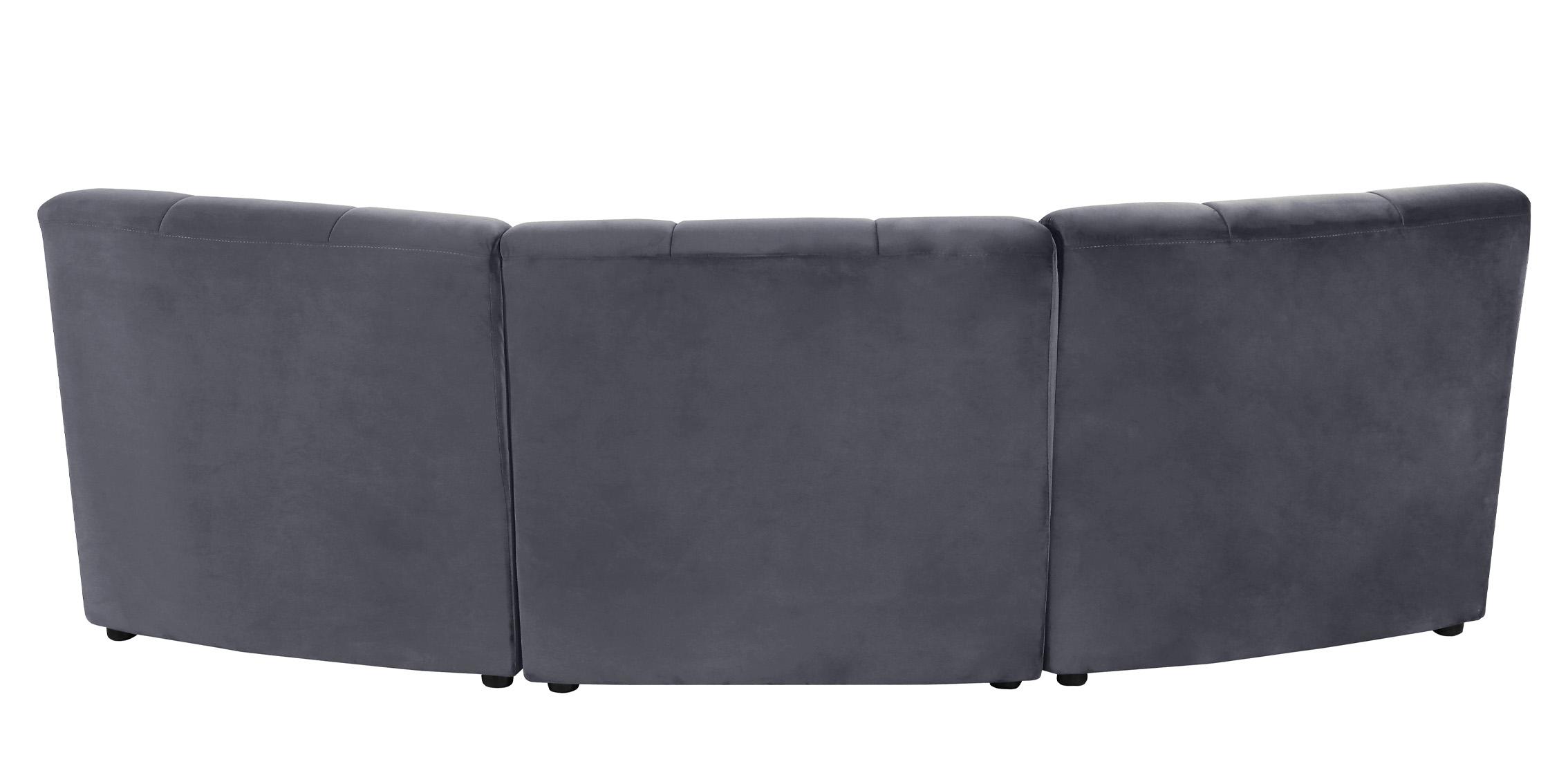 

    
645Grey-3PC GREY Velvet Modular Sectional Sofa LIMITLESS 645Grey-3PC Meridian Modern
