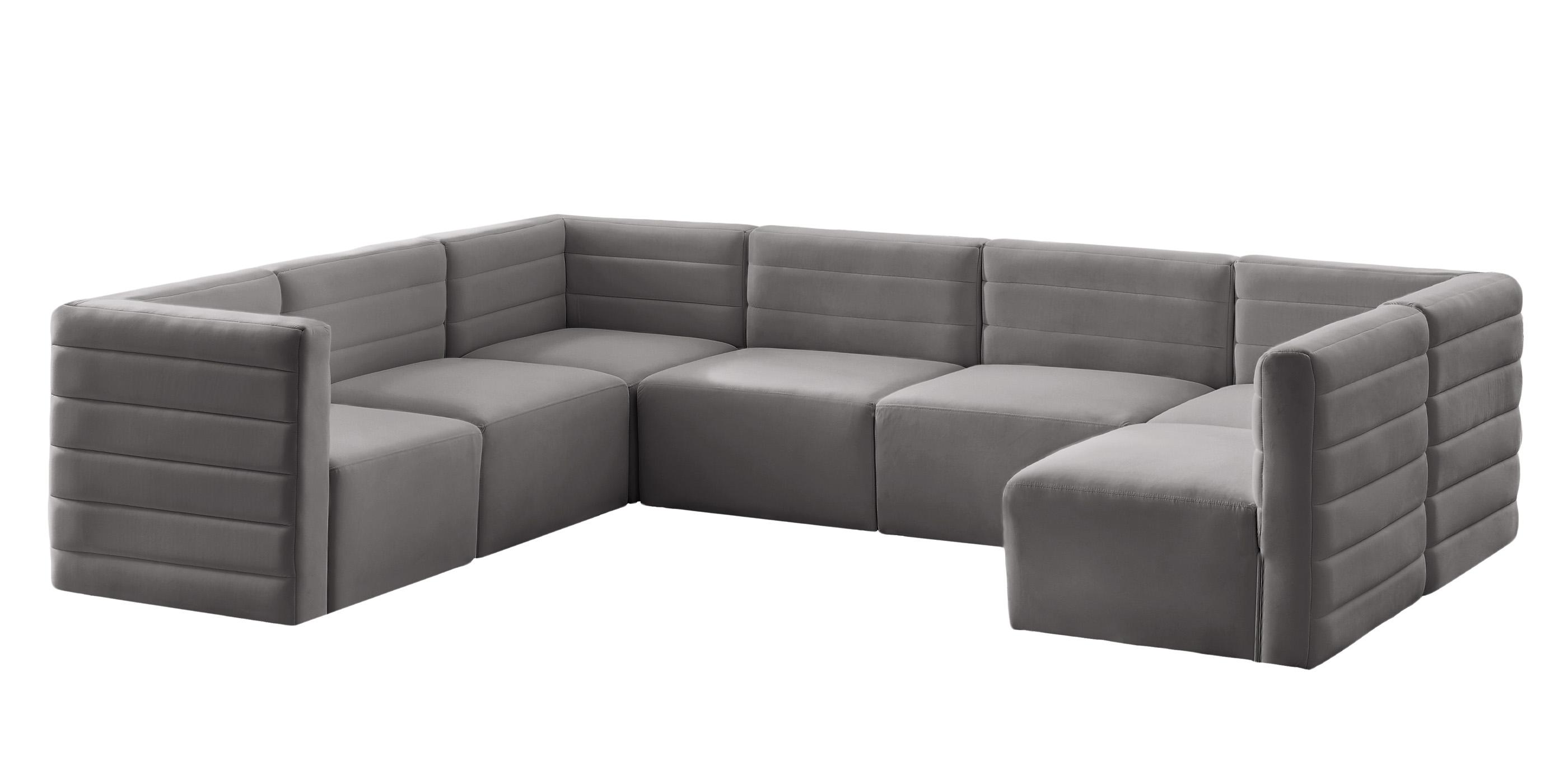 

    
677Grey-Sec7A Meridian Furniture Modular Sectional Sofa
