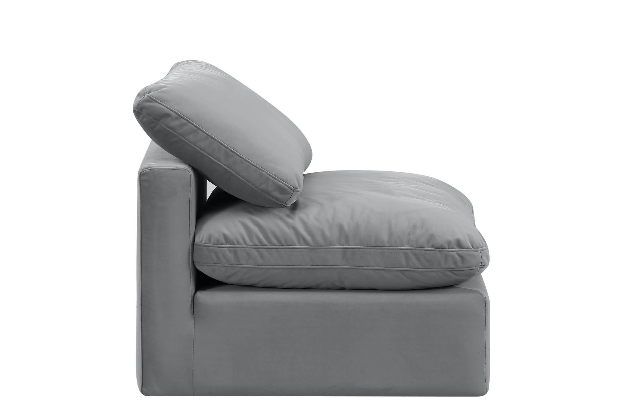 

    
Meridian Furniture INDULGE 147Grey-Armless Armless Chair Gray 147Grey-Armless
