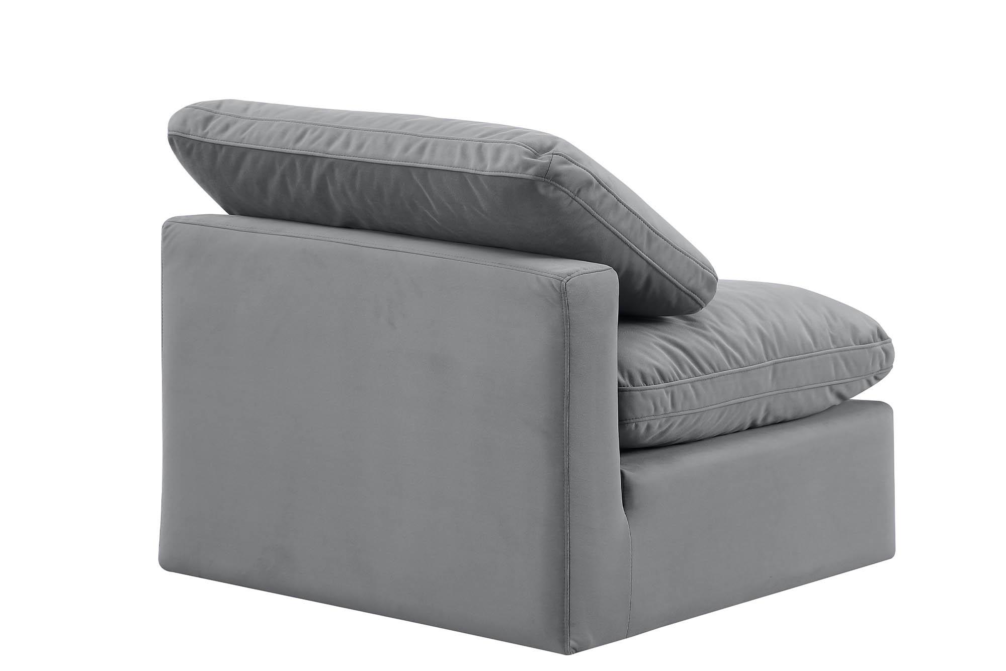 

    
147Grey-Armless Meridian Furniture Armless Chair
